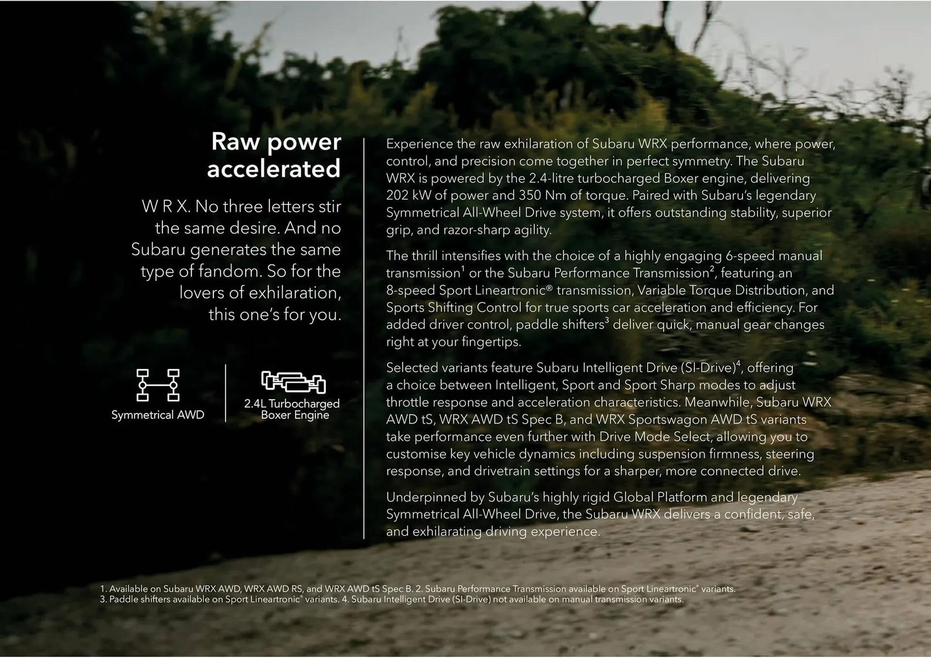 Subaru catalogue - Catalogue valid from 20 June to 20 June 2026 - page 4