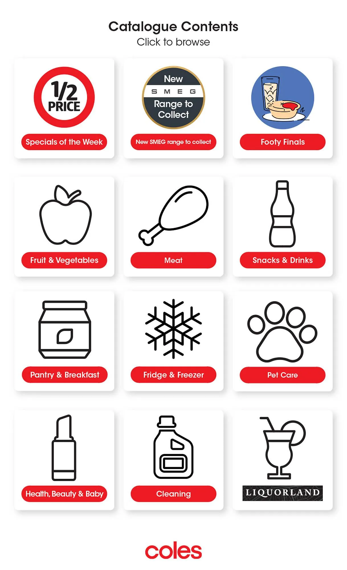 Coles catalogue - Catalogue valid from 2 October to 8 October 2024 - page 1