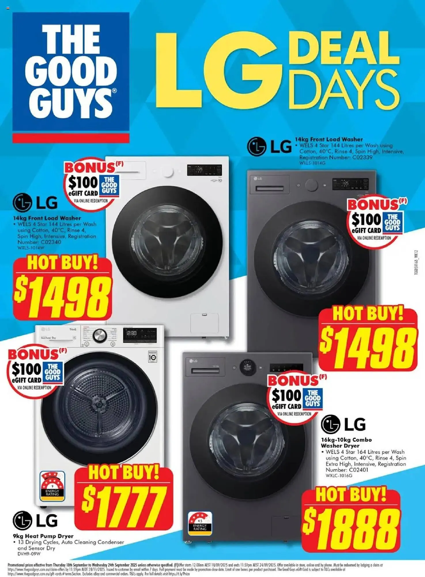 The Good Guys catalogue - Catalogue valid from 18 September to 24 September 2025 - page 3