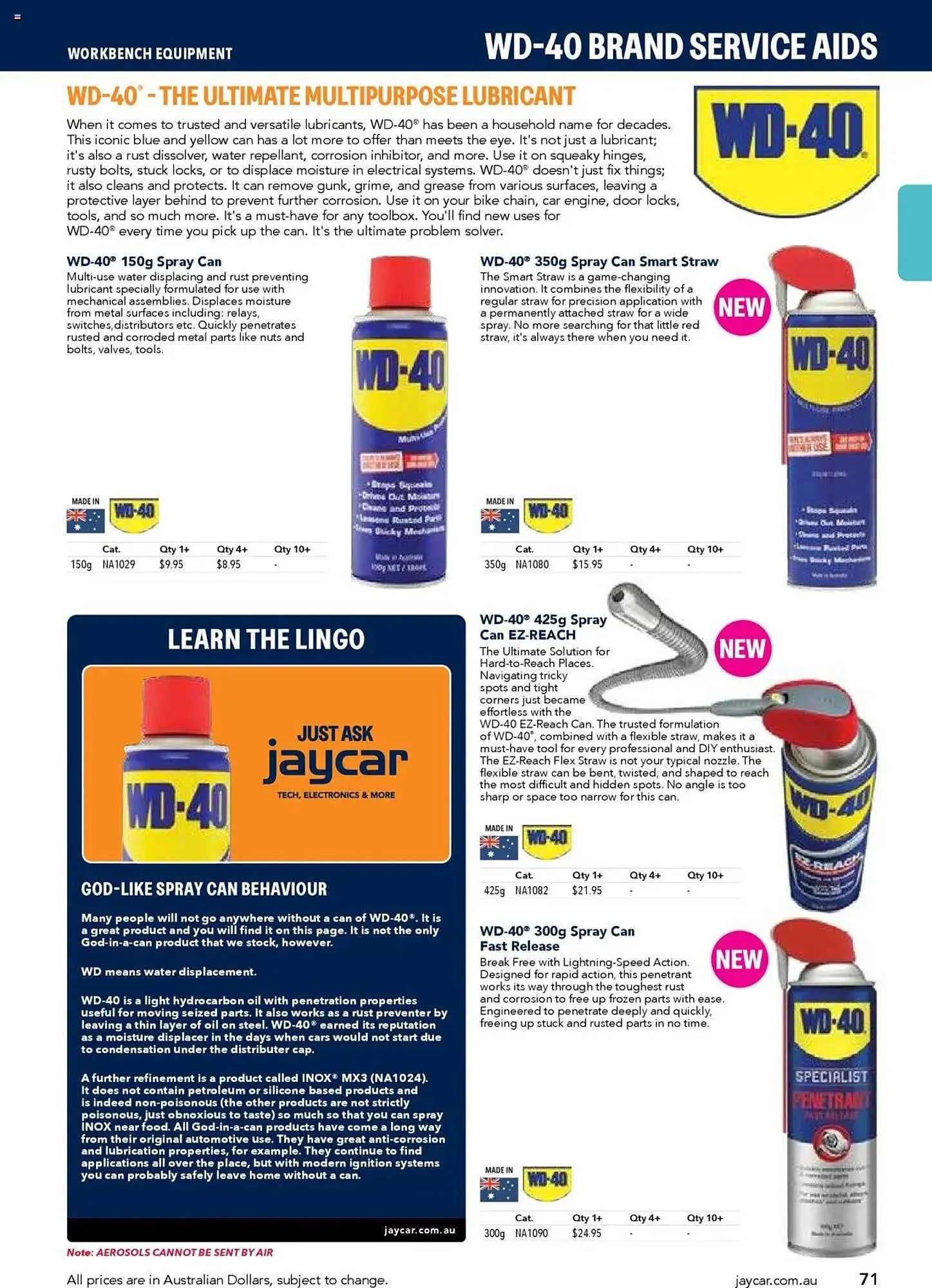 Jaycar Electronics catalogue - Catalogue valid from 8 July to 9 July 2026 - page 71