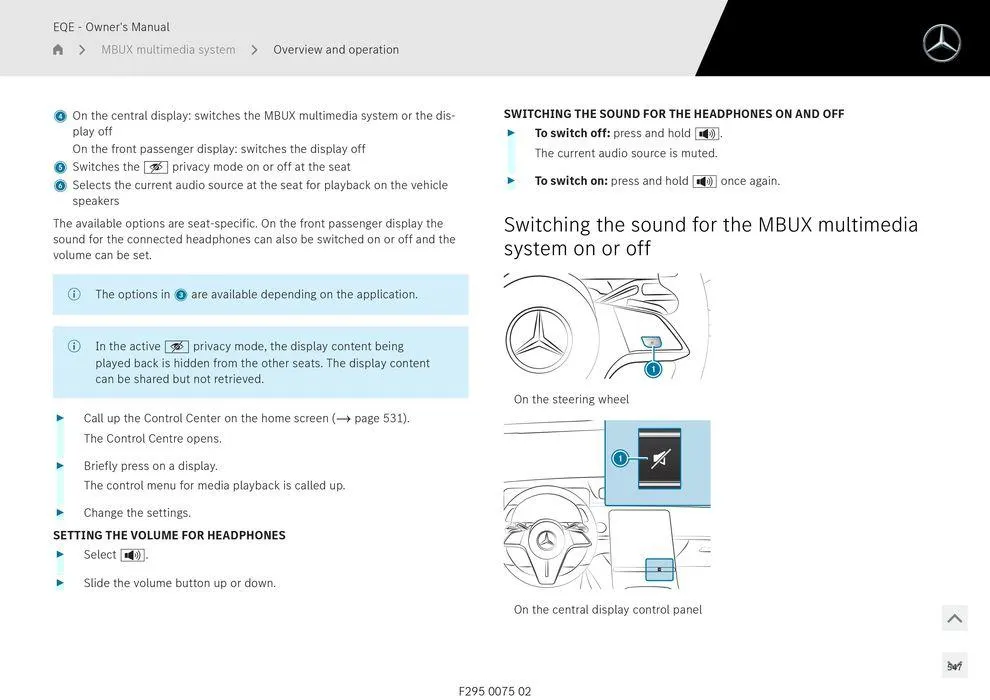 EQE Sedan - Catalogue valid from 11 September to 11 September 2025 - page 547