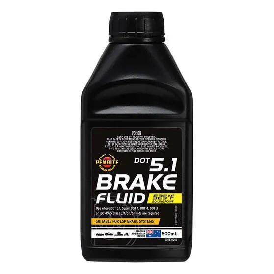 Penrite Brake Fluid DOT 5.1 500mL