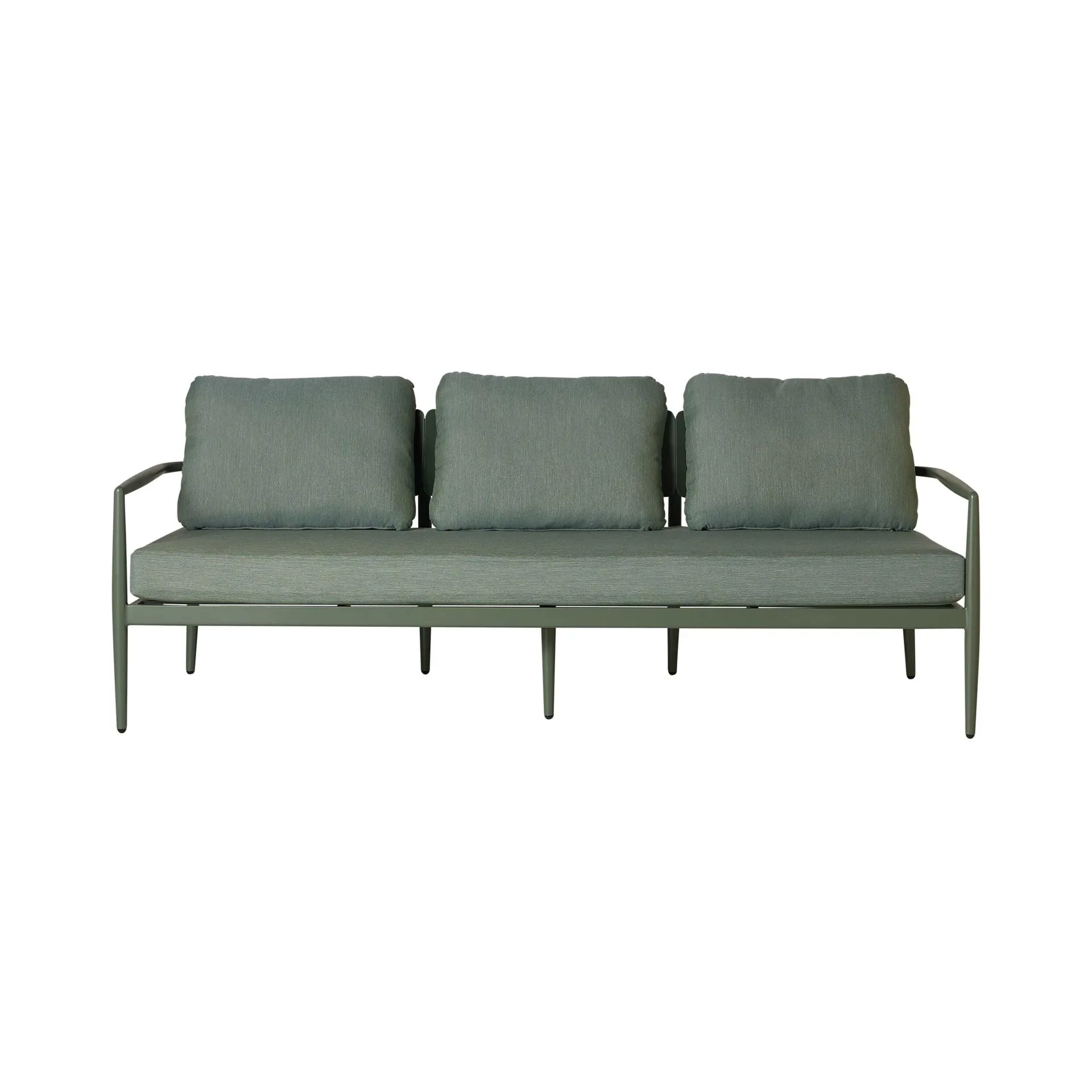 Poppie 3 Seater Sofa Chambray Green