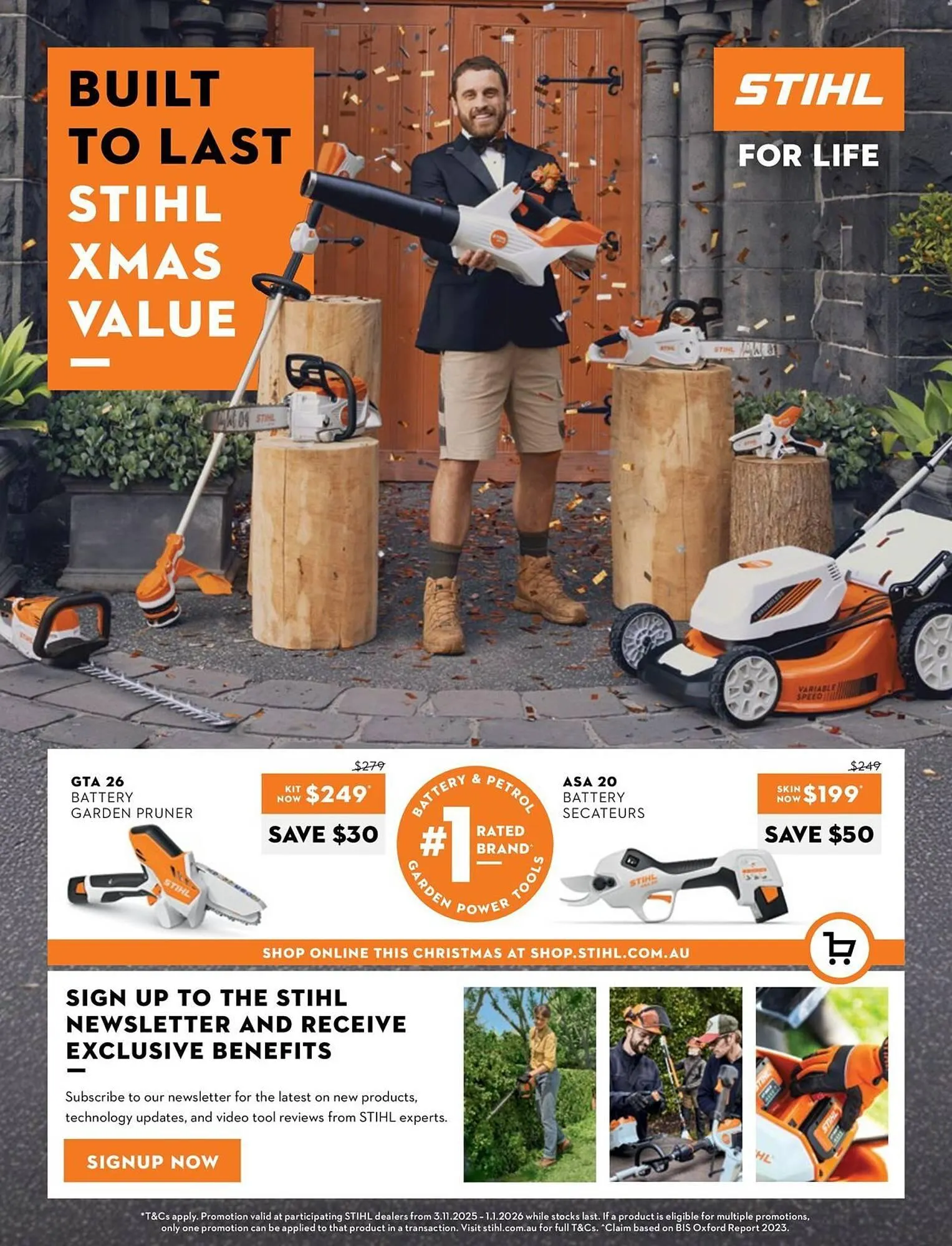STIHL catalogue - Catalogue valid from 3 November to 1 January 2026 - page 1