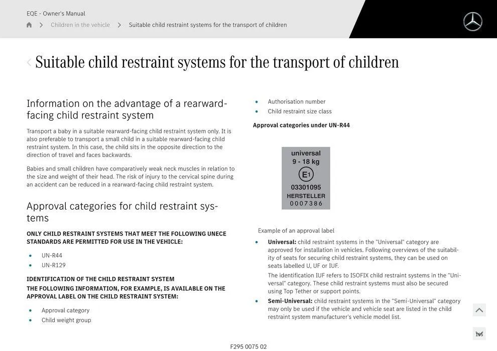 EQE Sedan - Catalogue valid from 11 September to 11 September 2025 - page 155