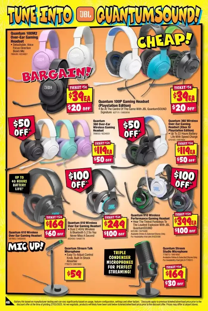 Entertainment Extravaganza! - Catalogue valid from 7 April to 20 April 2025 - page 46