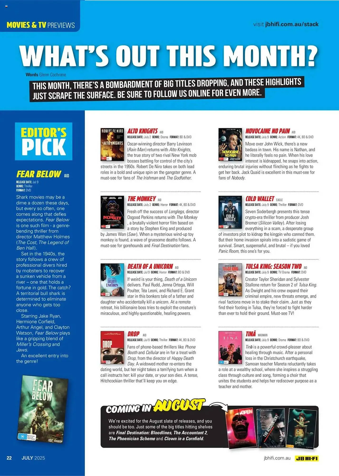 JB Hi-Fi catalogue - Catalogue valid from 30 June to 31 July 2025 - page 22