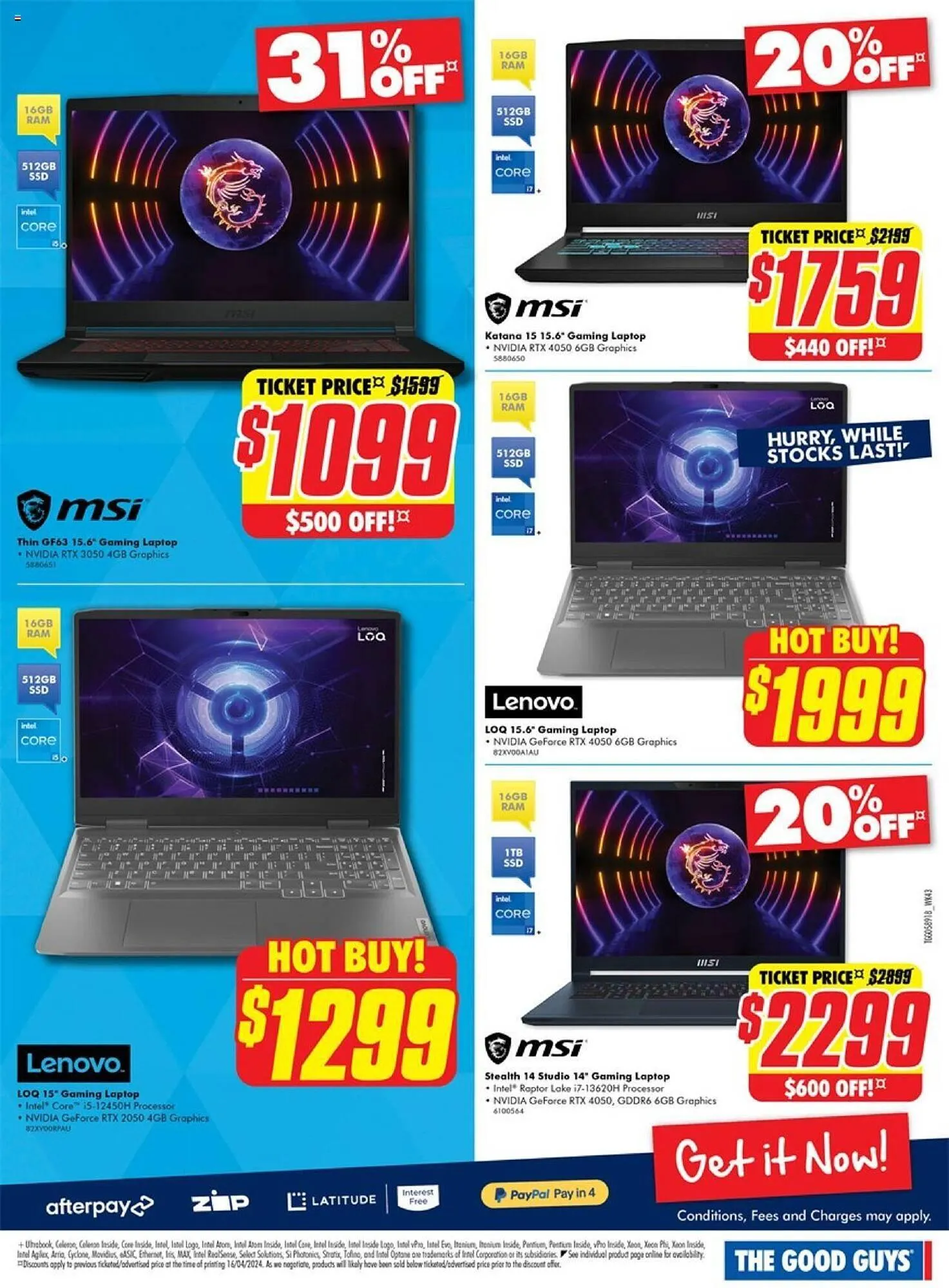 The Good Guys catalogue - Catalogue valid from 24 April to 1 May 2024 - page 4