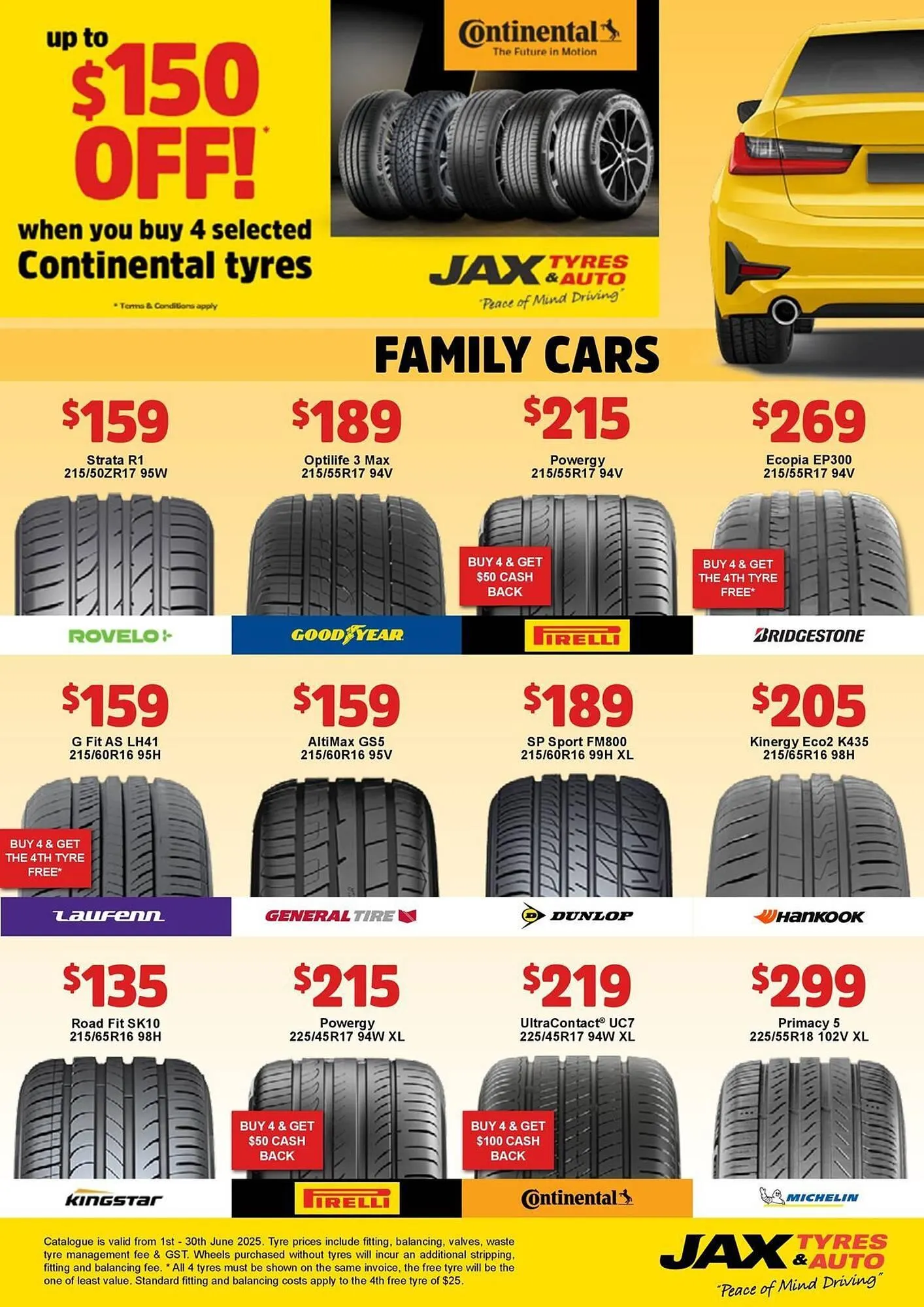 Jax Tyres catalogue - Catalogue valid from 2 June to 8 June 2025 - page 3