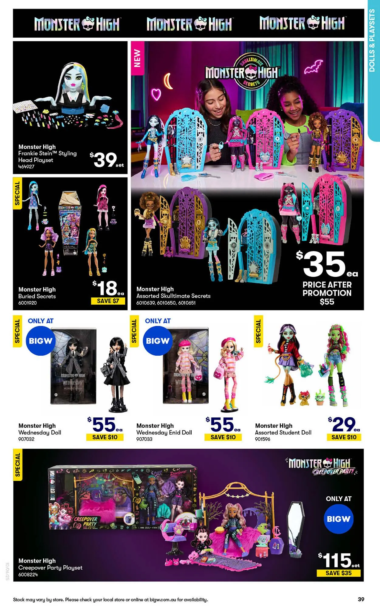 BIG W catalogue - Catalogue valid from 10 June to 9 July 2025 - page 39