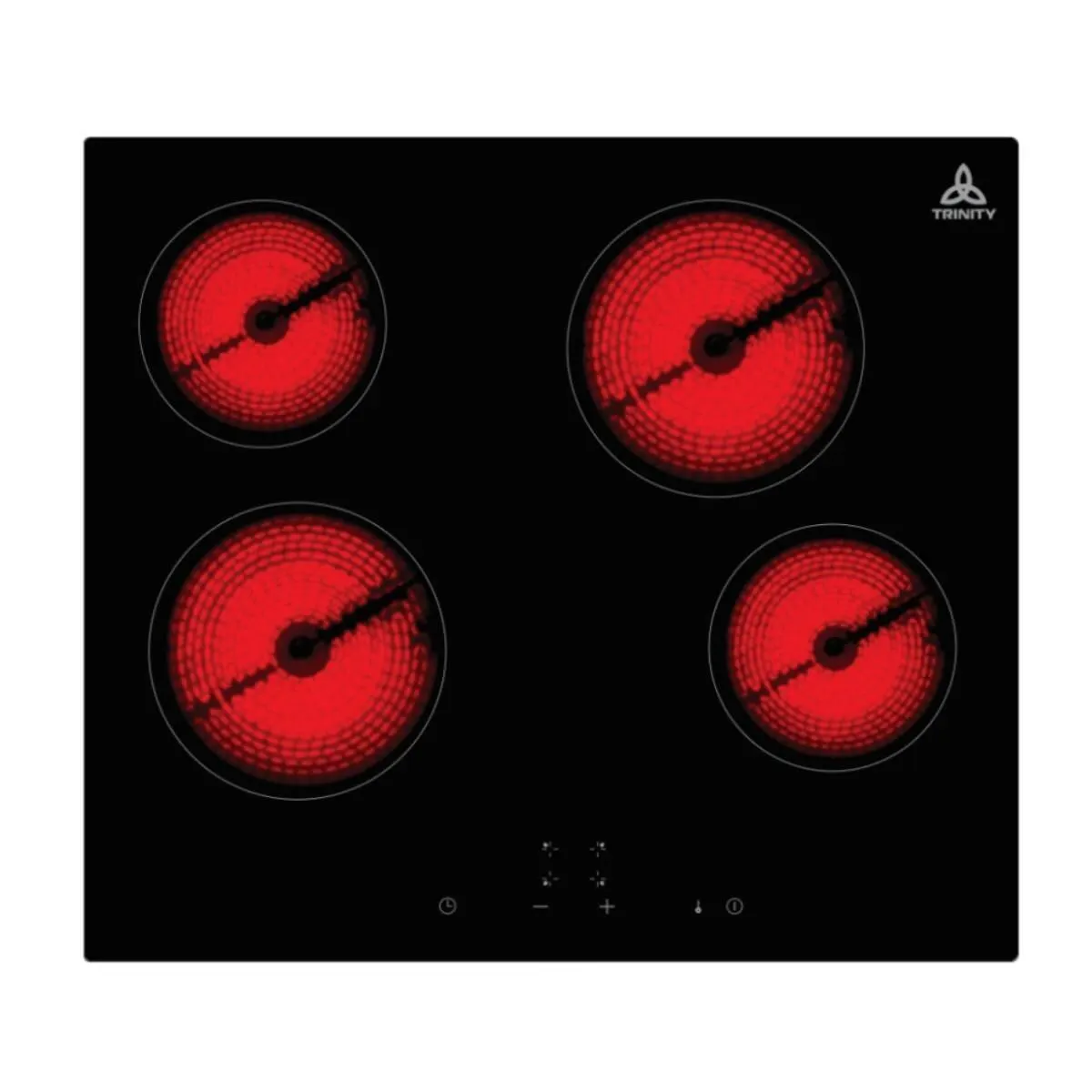 Trinity 60cm Ceramic Electric Cooktop Black TRC600