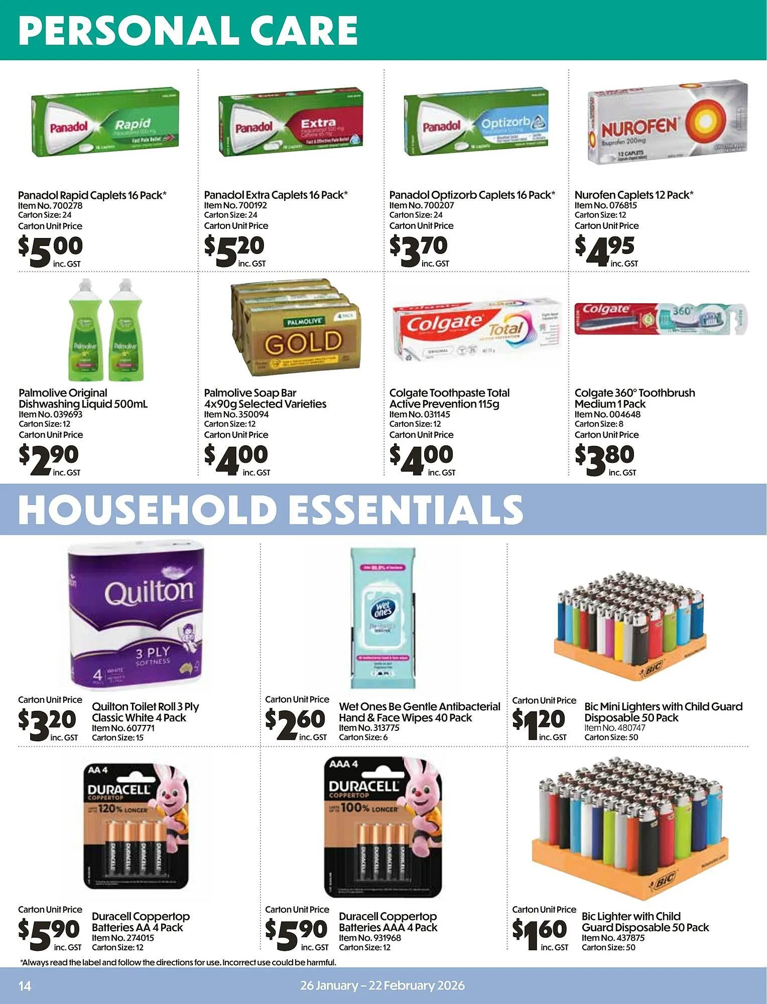 Campbells Wholesale catalogue - Catalogue valid from 26 January to 22 February 2026 - page 14