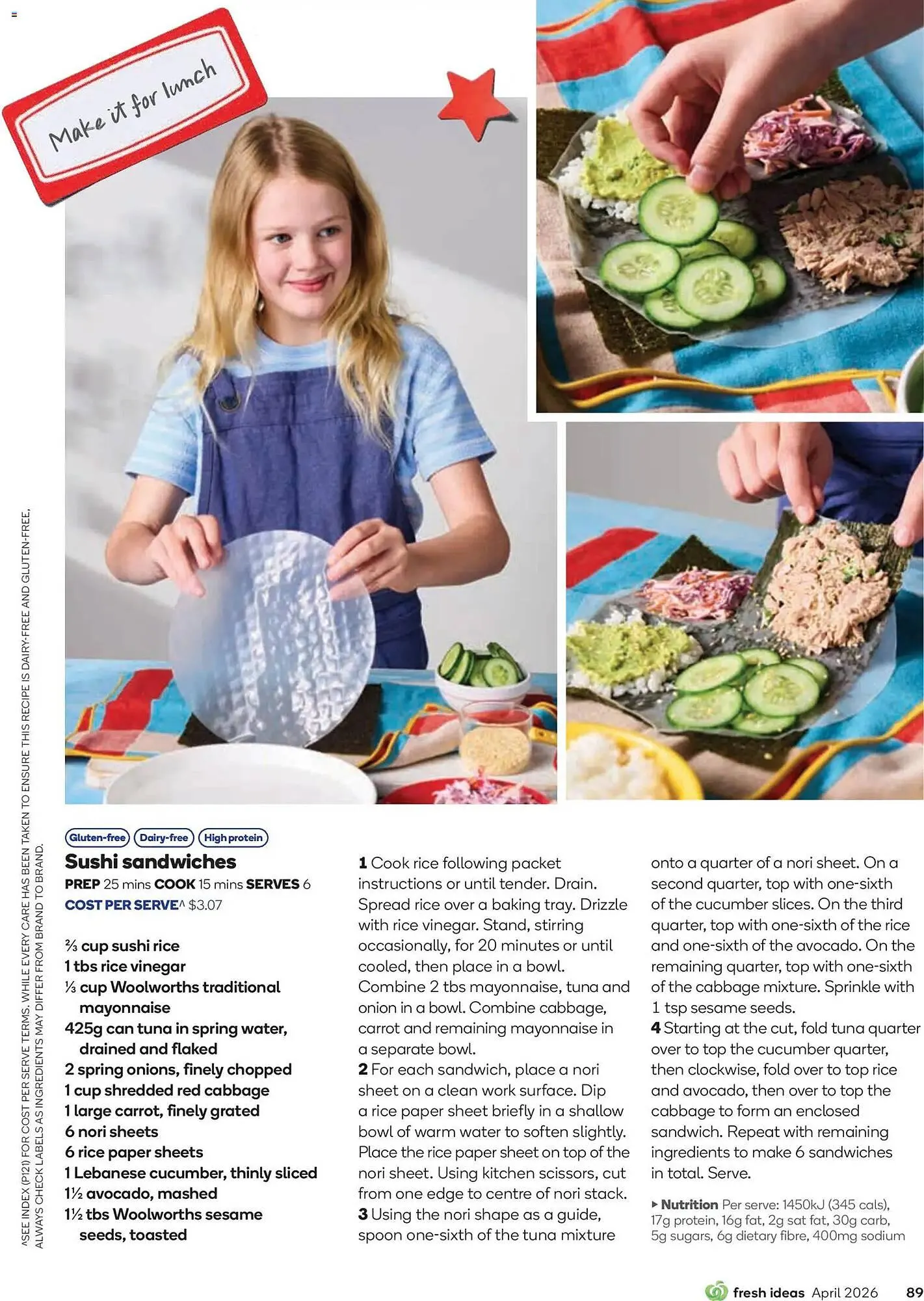 Woolworths catalogue - Catalogue valid from 31 March to 30 April 2026 - page 89