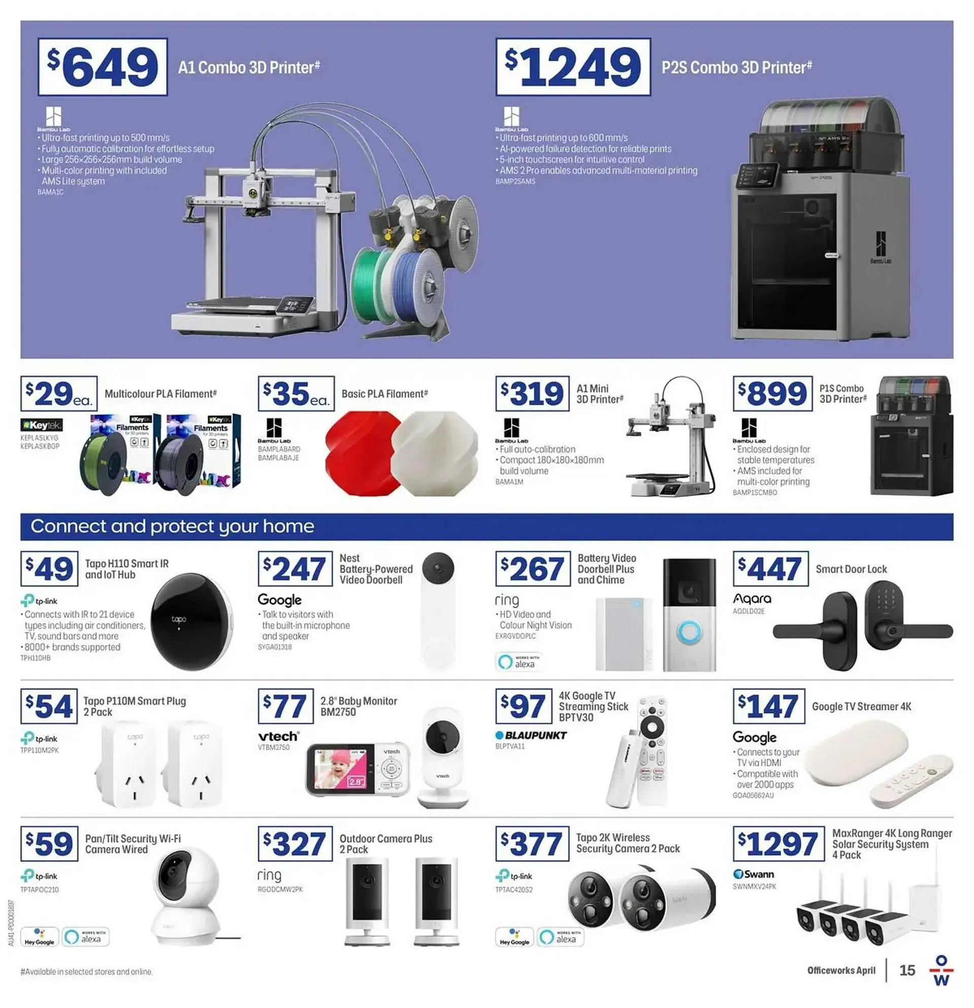 Officeworks catalogue - Catalogue valid from 30 March to 14 April 2026 - page 15