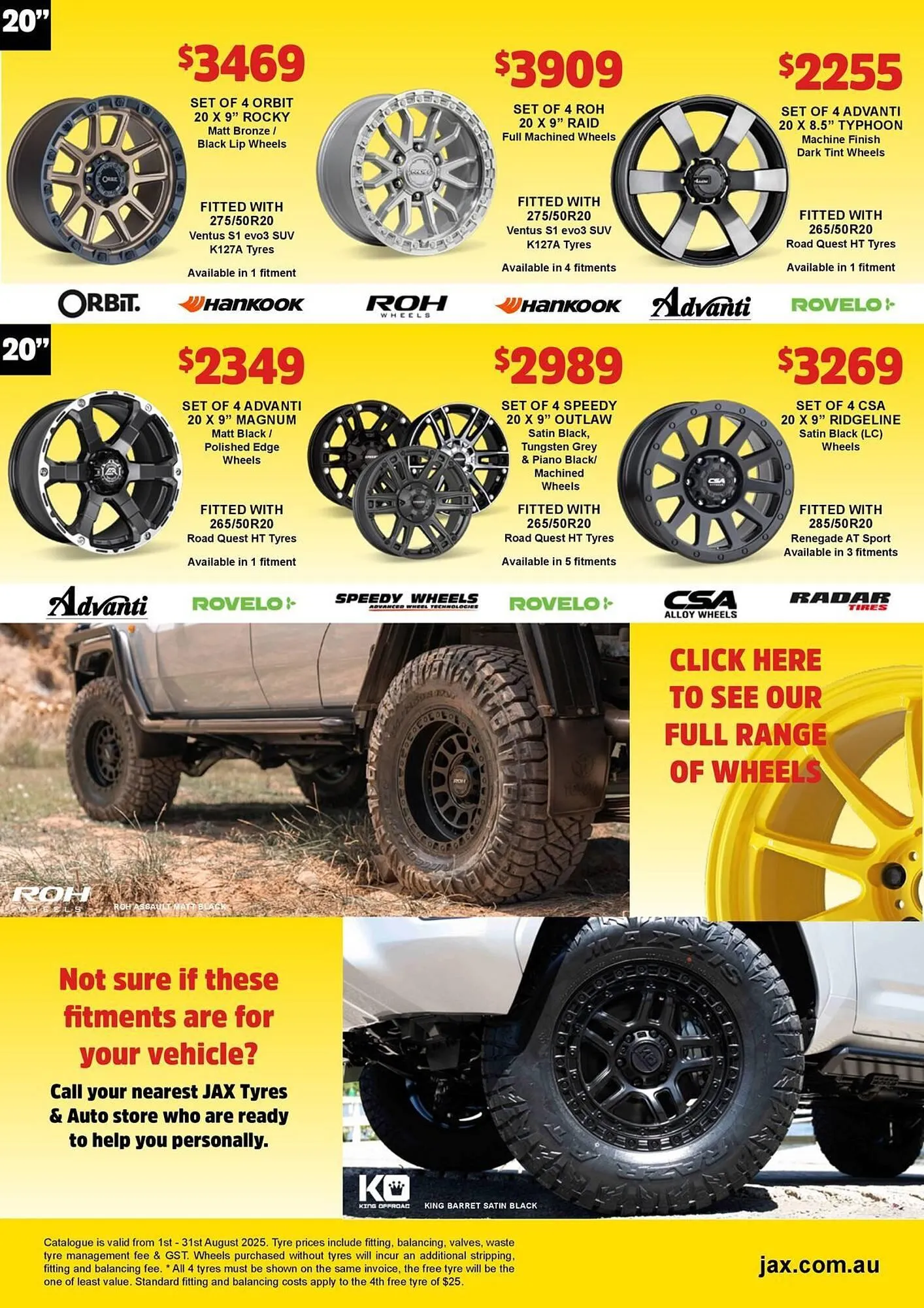 Jax Tyres catalogue - Catalogue valid from 1 August to 31 August 2025 - page 14