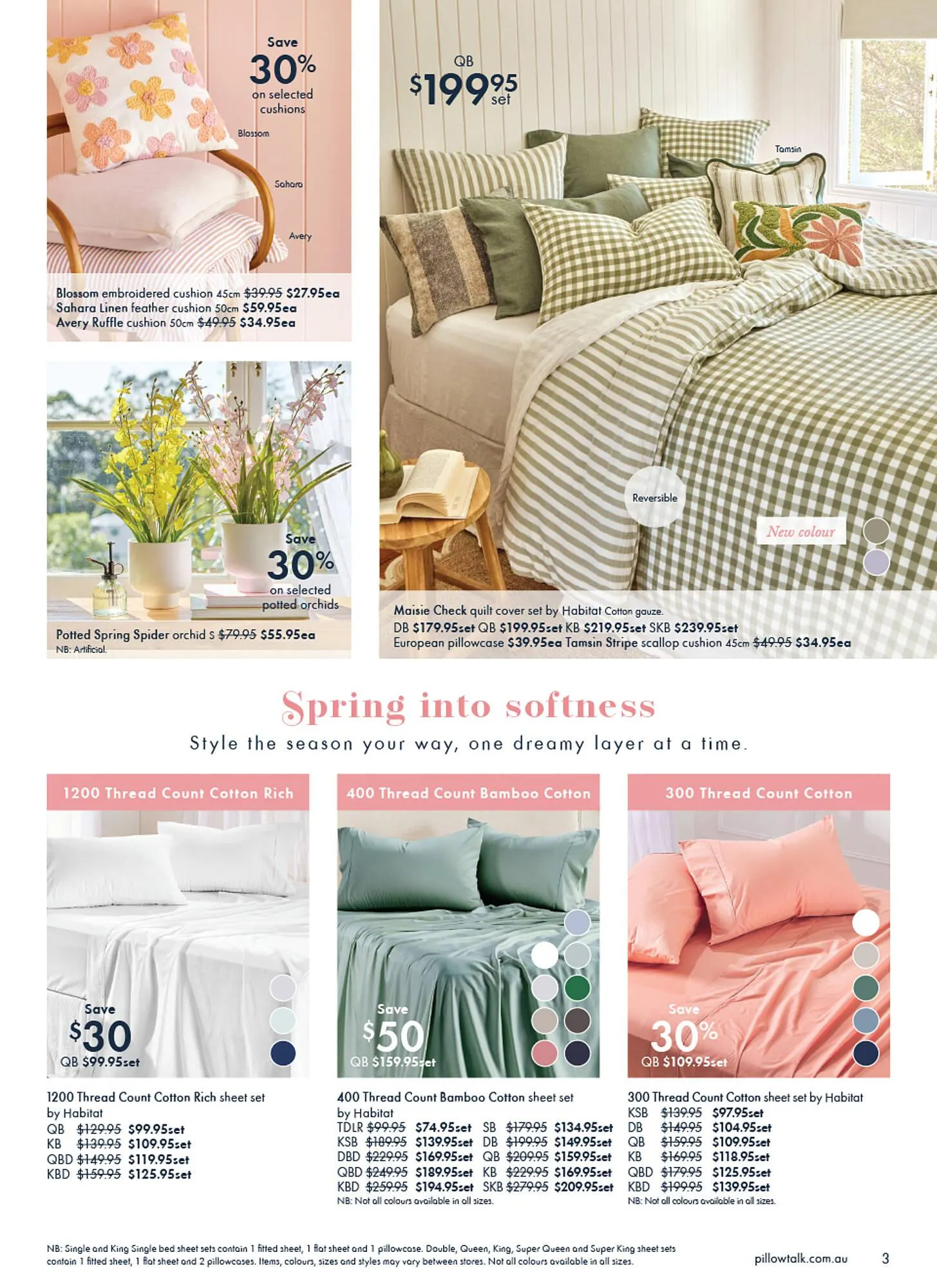 Pillow Talk catalogue - Catalogue valid from 22 August to 14 September 2025 - page 3
