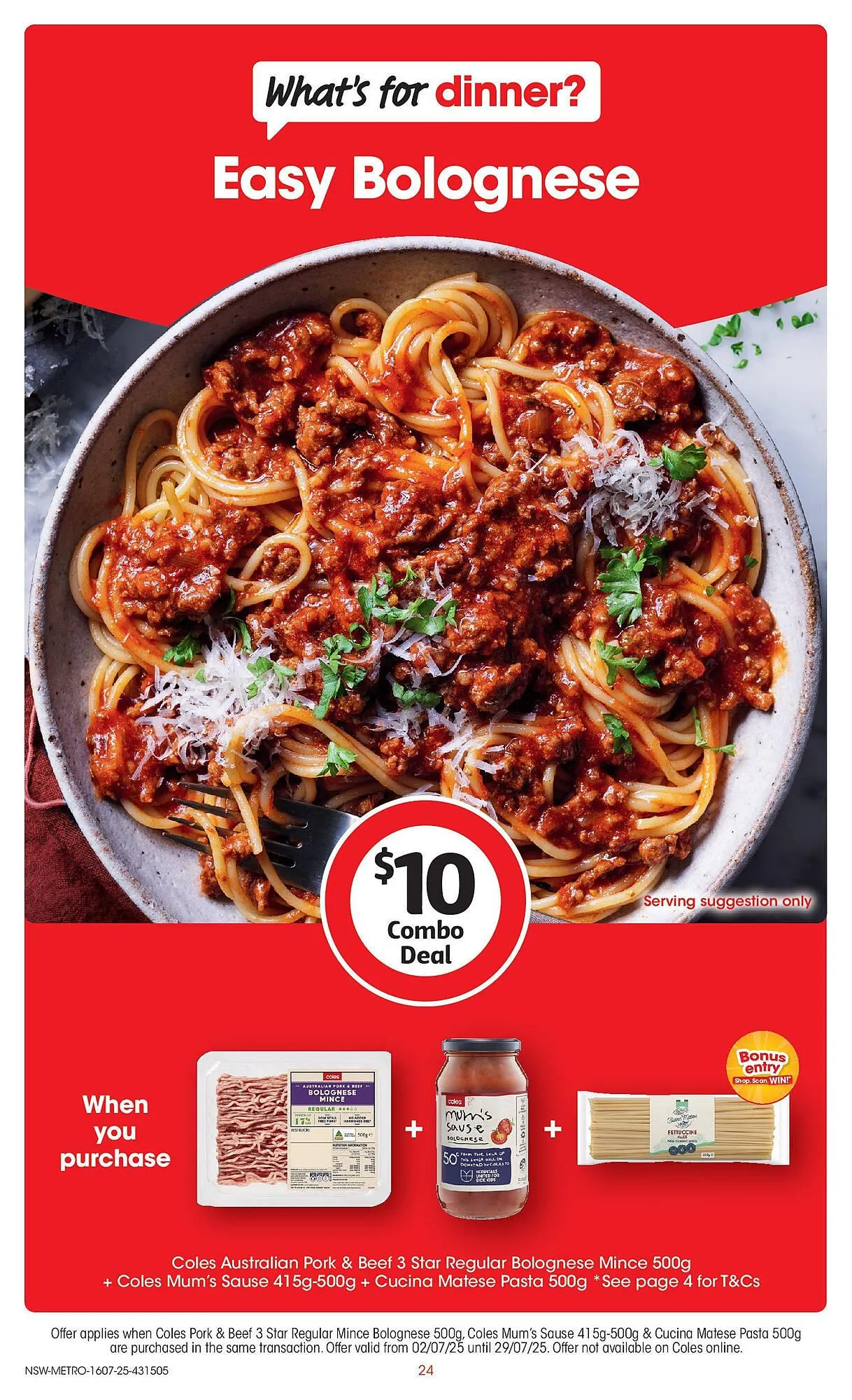 Coles catalogue - Catalogue valid from 15 July to 22 July 2025 - page 24