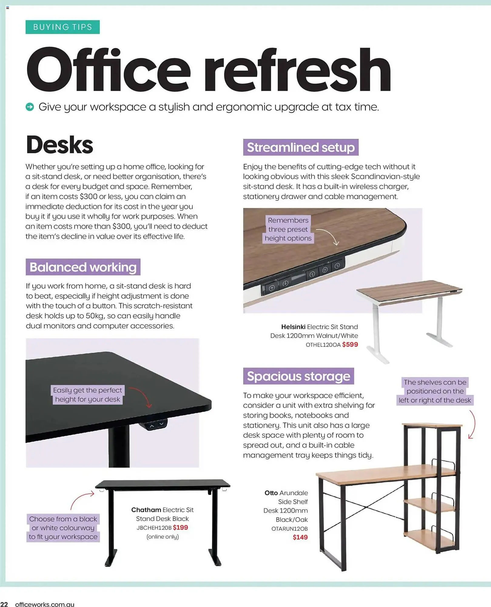 Officeworks catalogue - Catalogue valid from 7 May to 12 June 2026 - page 22