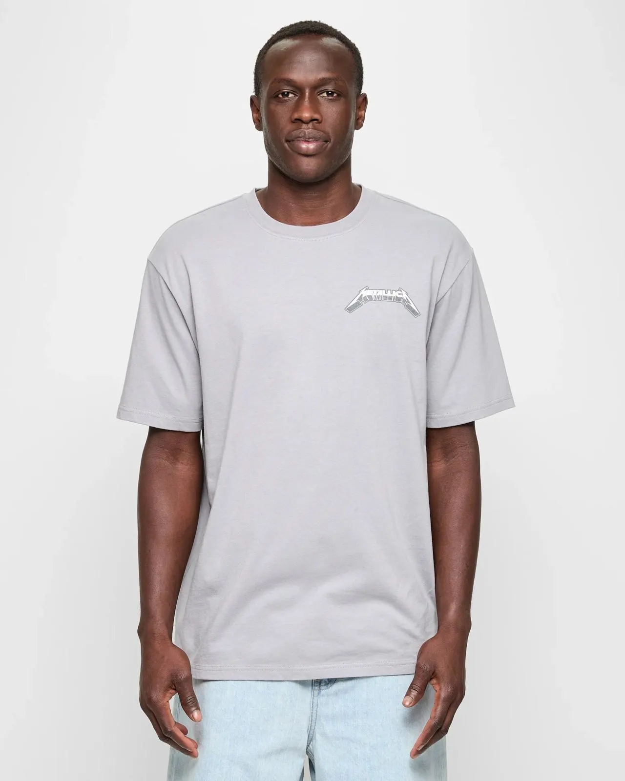 Licensed Metallica Print T-Shirt