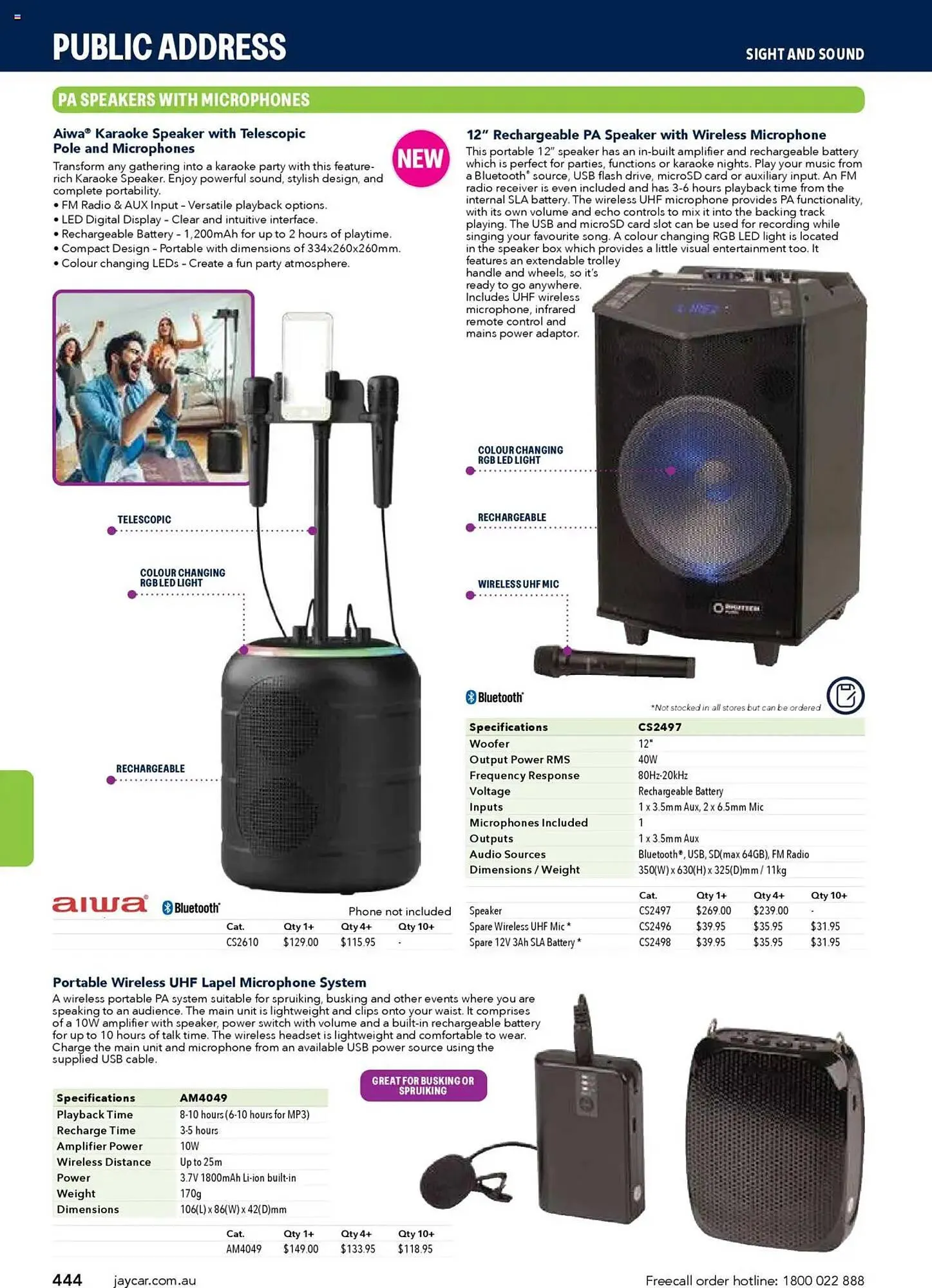 Jaycar Electronics catalogue - Catalogue valid from 8 July to 9 July 2026 - page 444