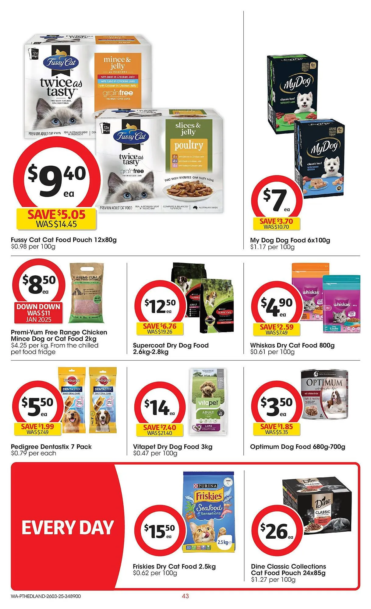 Coles catalogue - Catalogue valid from 25 March to 1 April 2025 - page 43