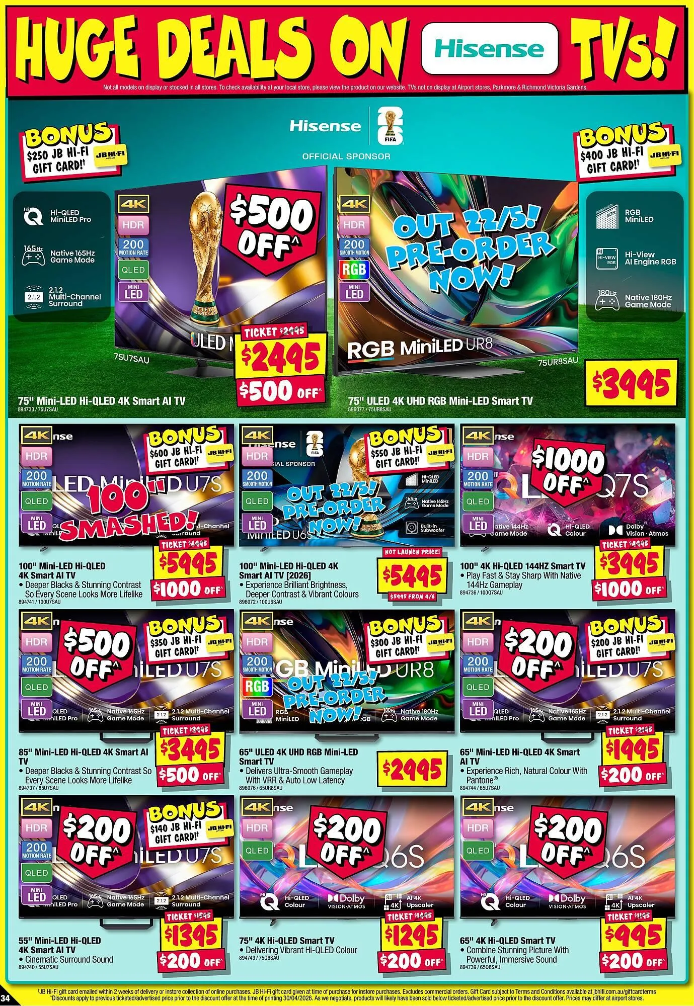 JB Hi-Fi catalogue - Catalogue valid from 14 April to 27 May 2026 - page 34