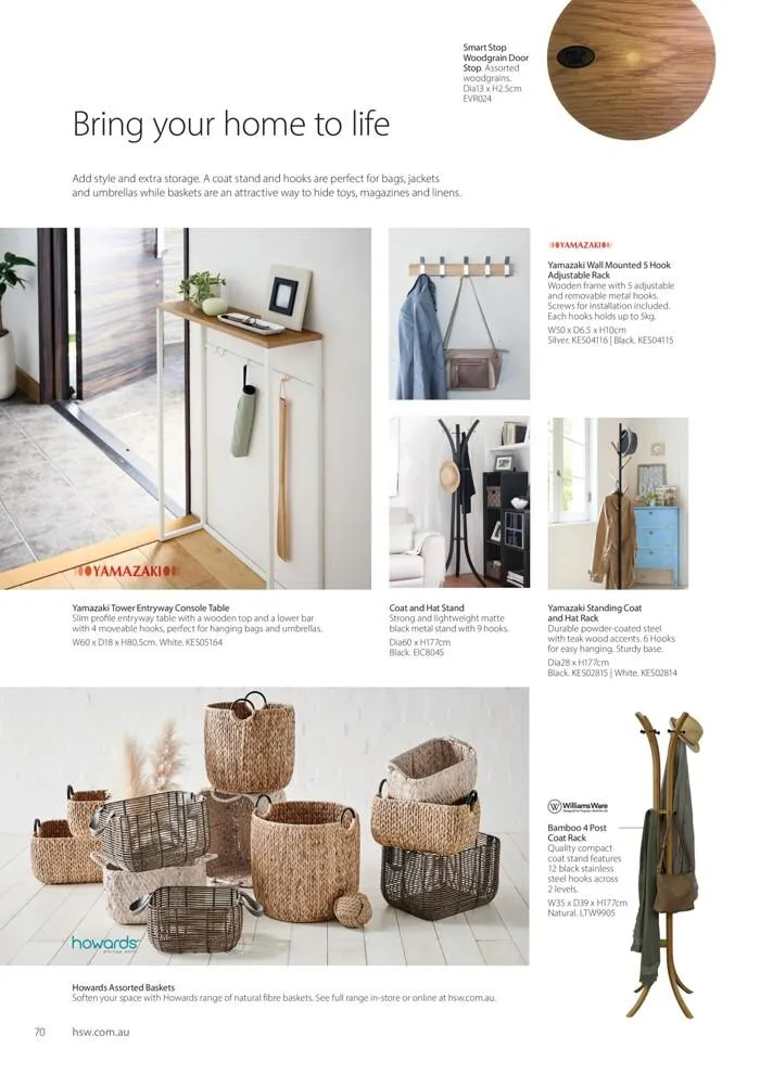 Organised For Life  - Catalogue valid from 31 July to 31 March 2025 - page 70