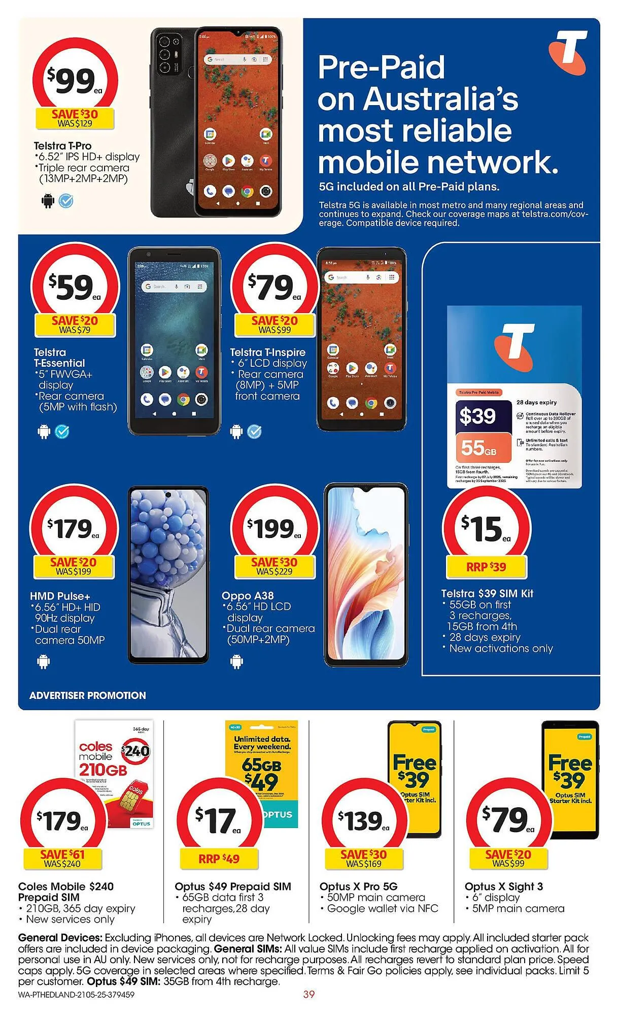 Coles catalogue - Catalogue valid from 20 May to 27 May 2025 - page 39