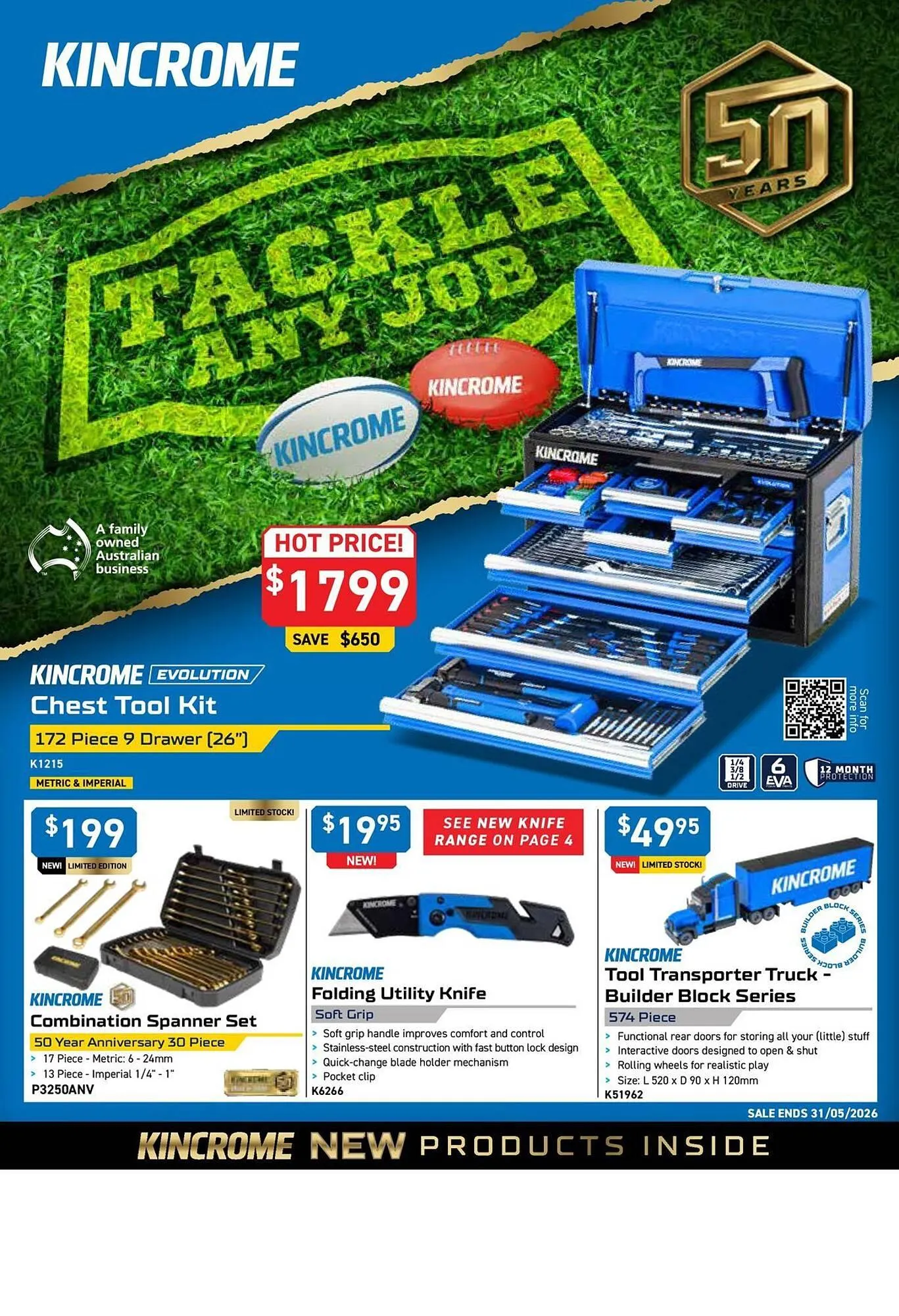 Kincrome catalogue - Catalogue valid from 7 April to 31 May 2026 - page 1