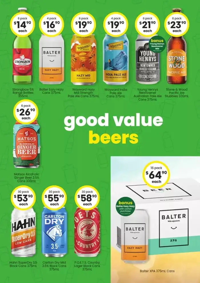 Good Value Booze, For Long Weekends. QLD 07/04 - Catalogue valid from 7 April to 20 April 2025 - page 7