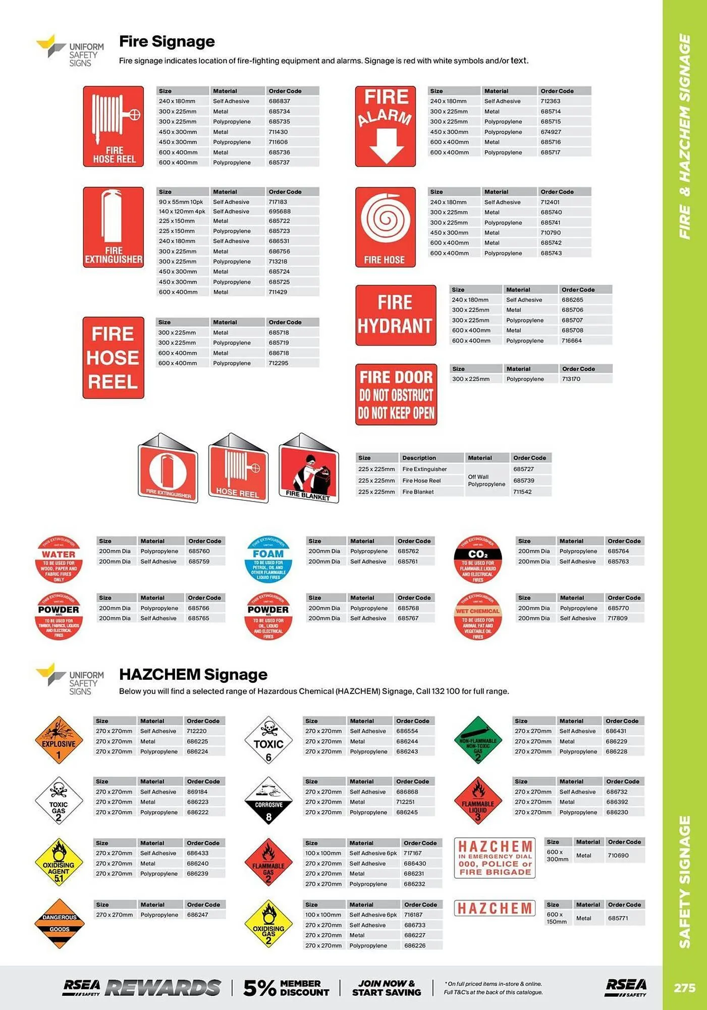 RSEA Safety catalogue - Catalogue valid from 1 August to 31 December 2025 - page 273