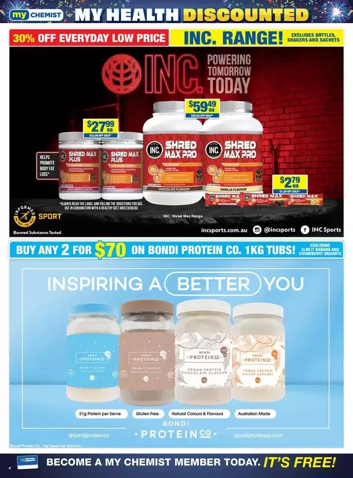 My Chemist My Year, My Savings! - Catalogue valid from 3 January to 12 January 2025 - page 4