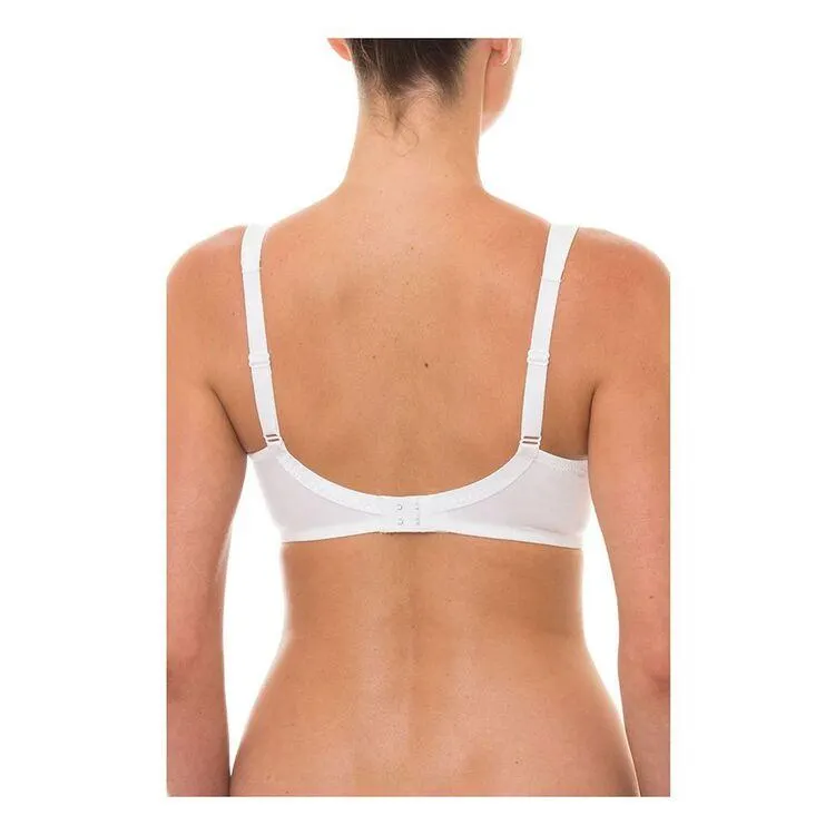 Triumph Women's Lacy Minimizer Bra White