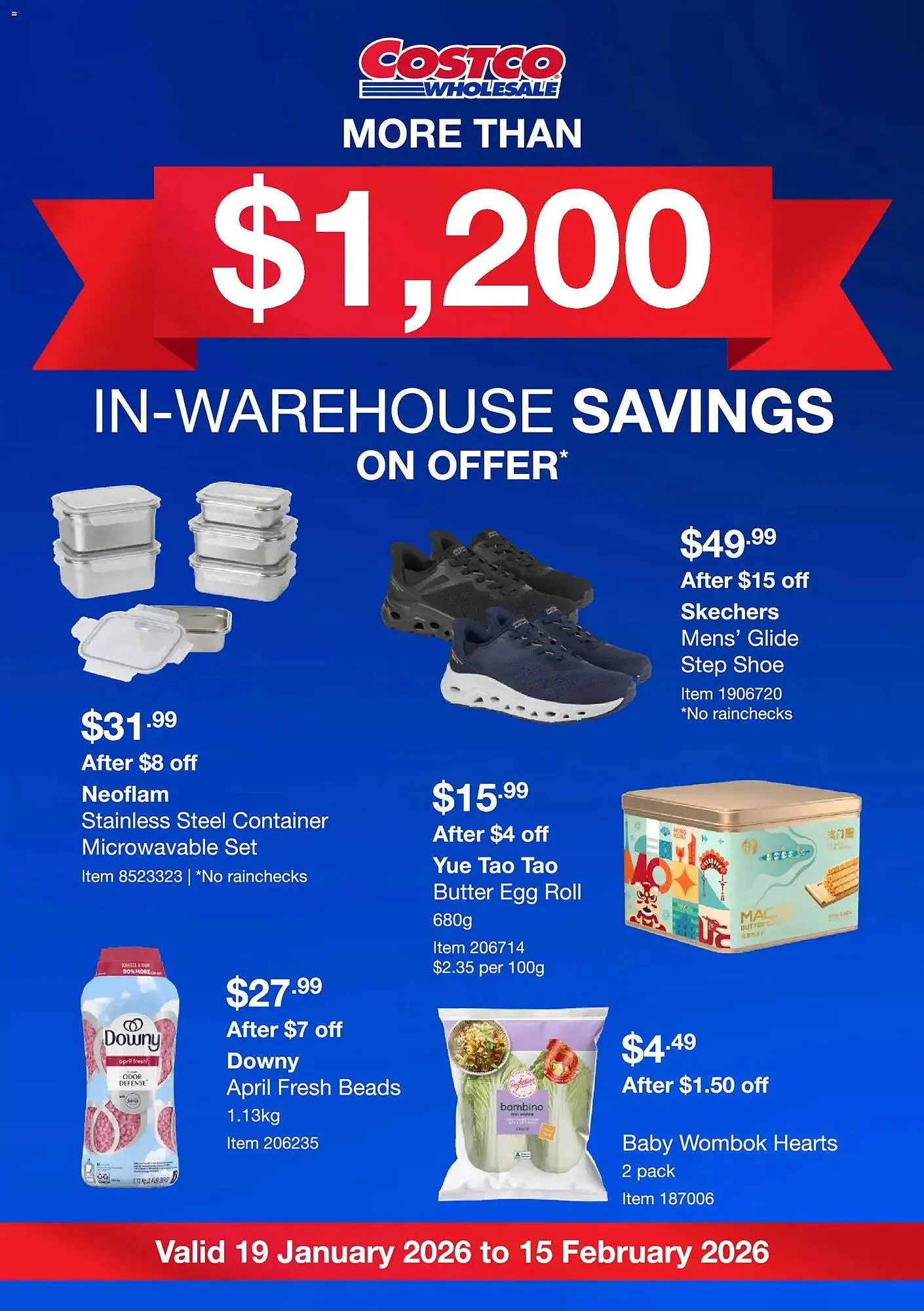 Costco catalogue - Catalogue valid from 19 January to 15 February 2026 - page 1