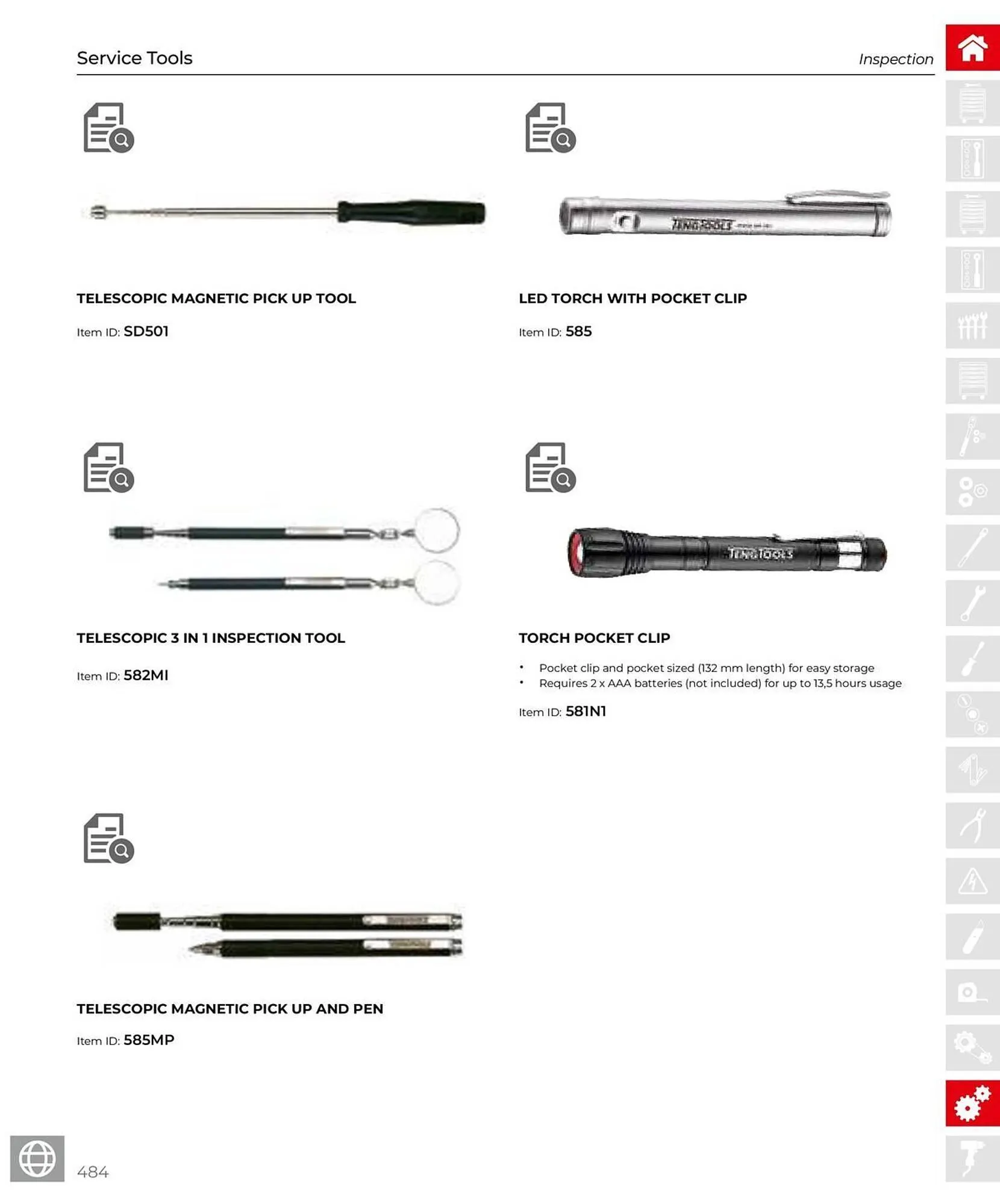 Teng Tools catalogue - Catalogue valid from 28 March to 31 December 2025 - page 485