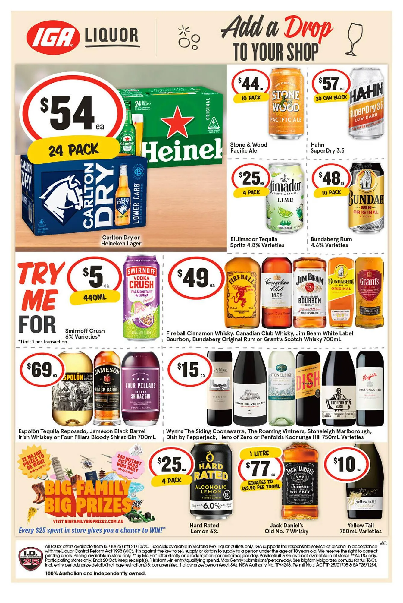 IGA Liquor catalogue - 1