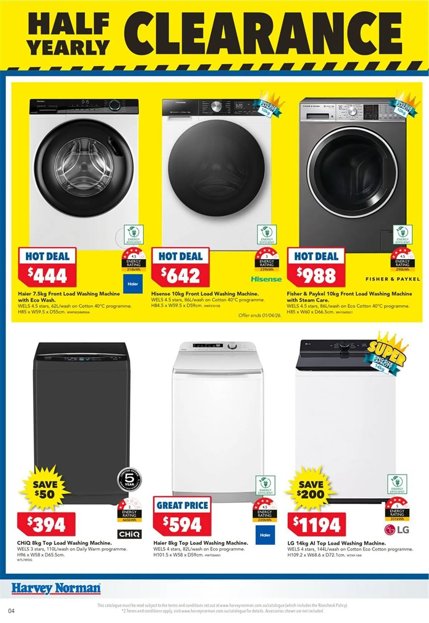 Harvey Norman catalogue - Catalogue valid from 1 January to 11 January 2026 - page 4