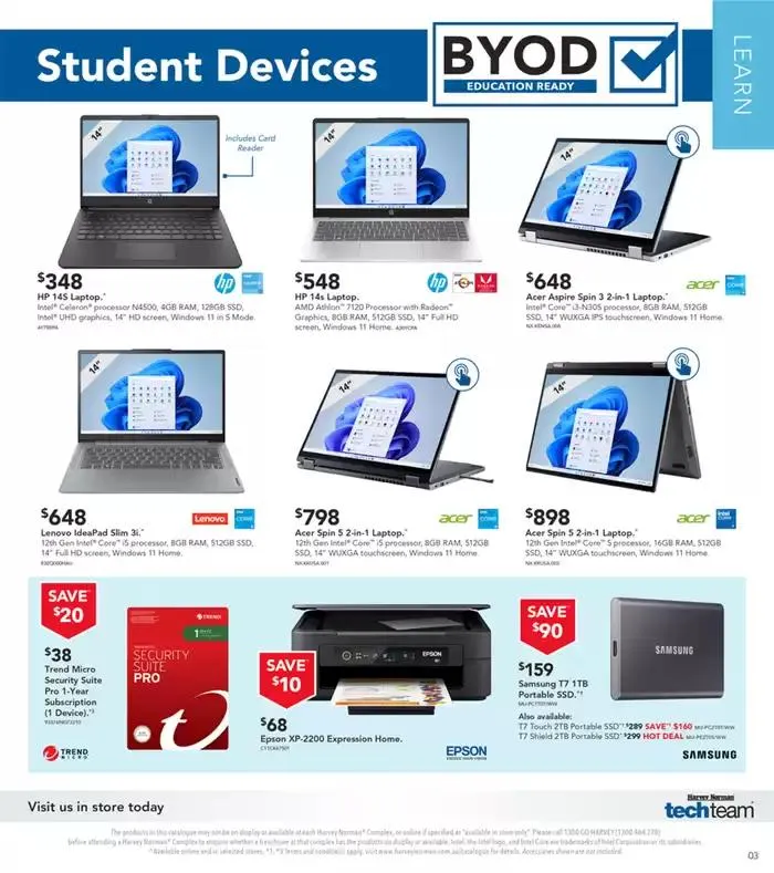 Computers Back to School - Catalogue valid from 10 January to 20 January 2025 - page 23