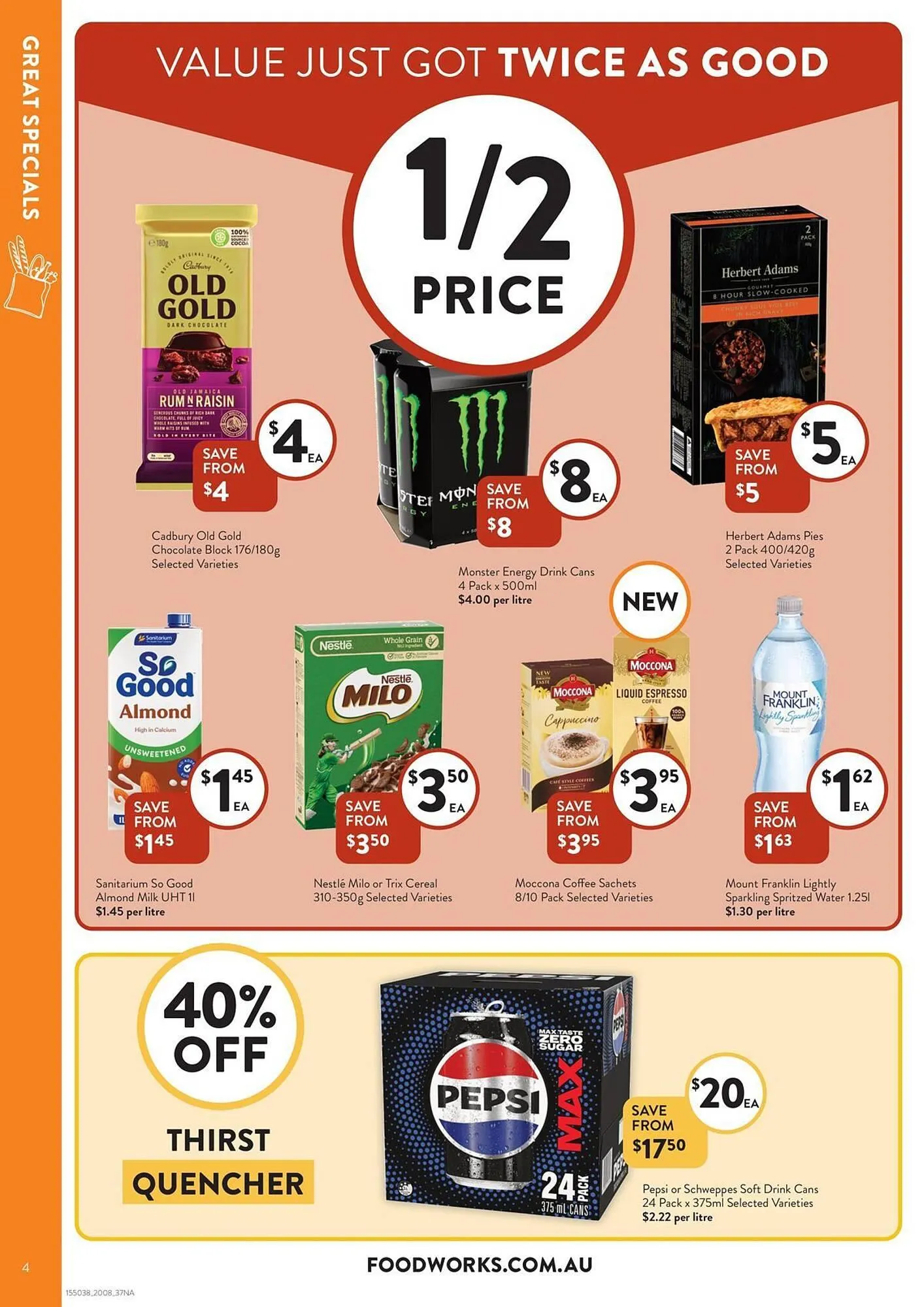 Foodworks catalogue - Catalogue valid from 20 August to 26 August 2025 - page 4