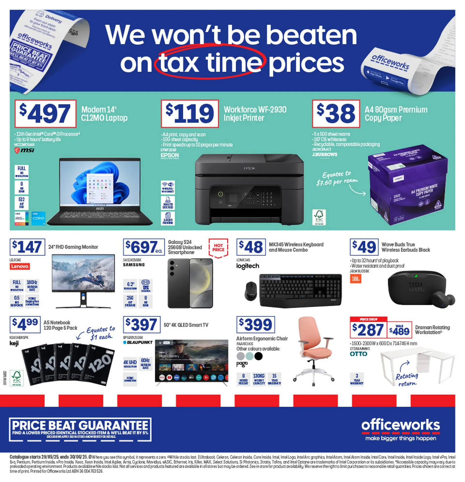 Officeworks catalogue - 1