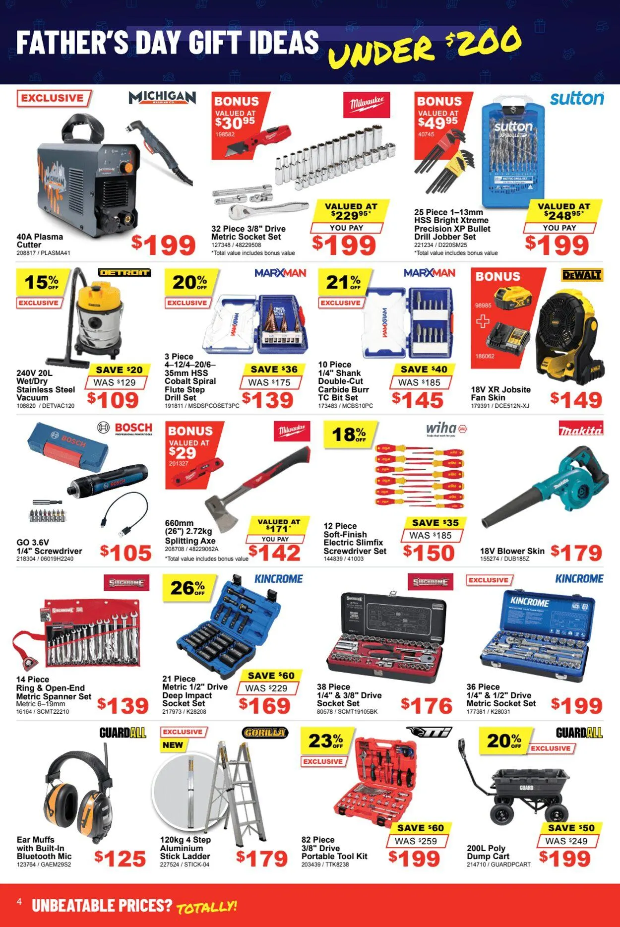 Total Tools Current catalogue - Catalogue valid from 27 August to 10 September 2025 - page 4