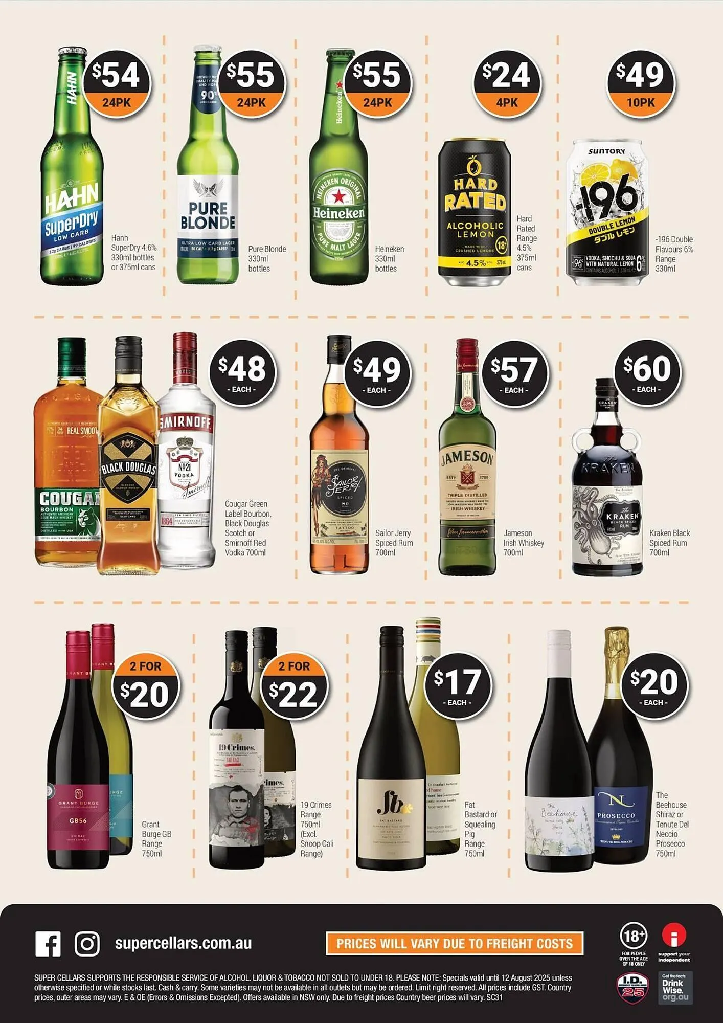 Super Cellars catalogue - Catalogue valid from 30 July to 10 September 2025 - page 2