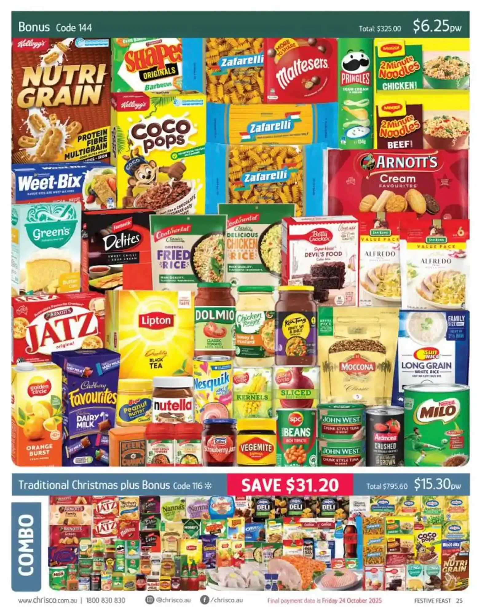 Chrisco Hampers catalogue - Catalogue valid from 2 December to 31 December 2025 - page 25