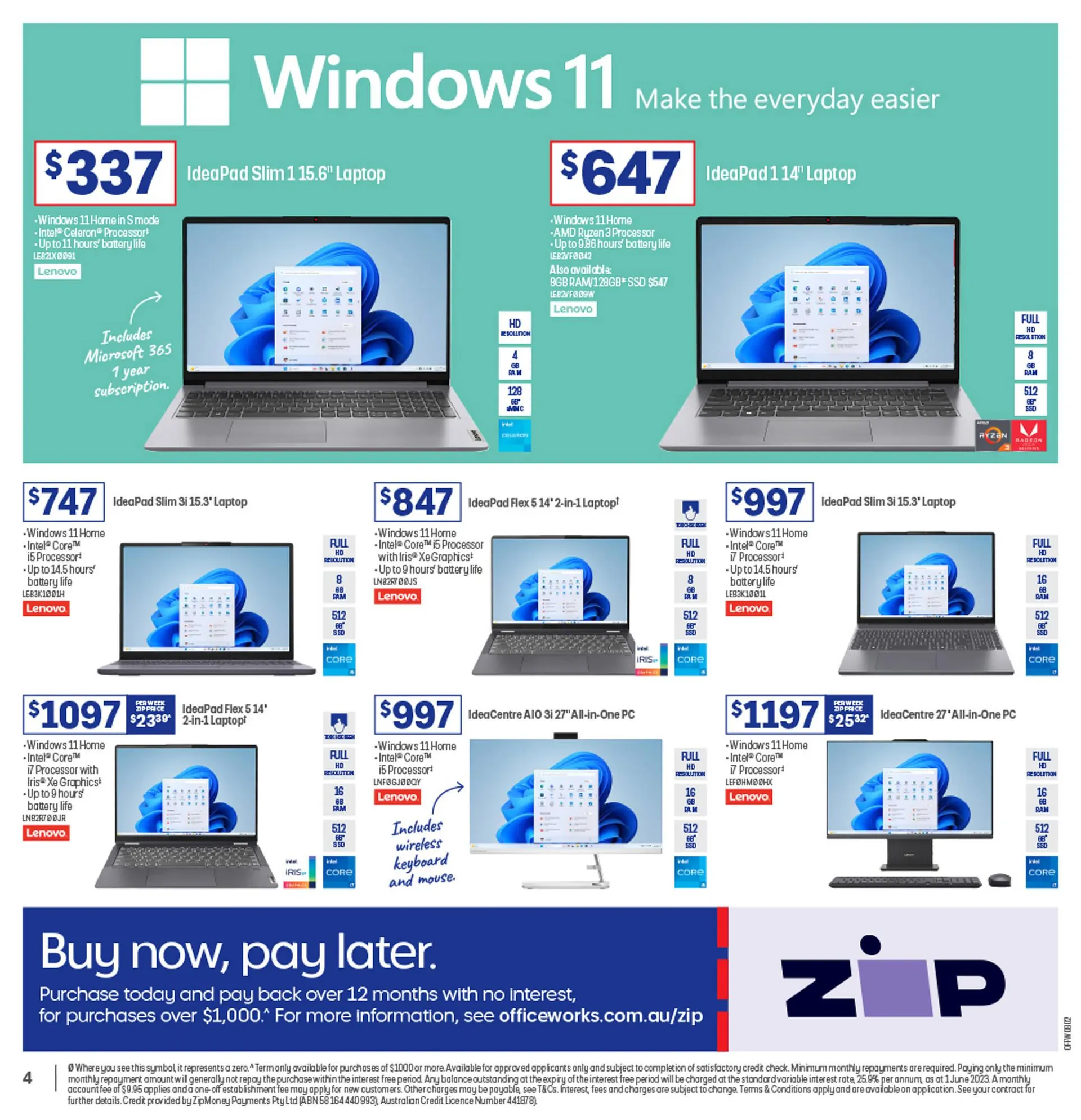 Officeworks catalogue - Catalogue valid from 29 May to 30 June 2025 - page 4