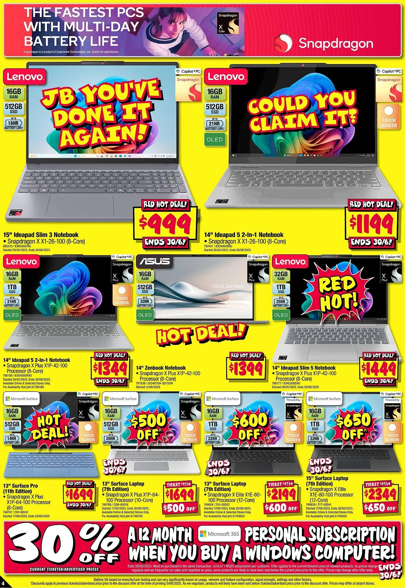 JB Hi-Fi catalogue - Catalogue valid from 19 June to 2 July 2025 - page 4