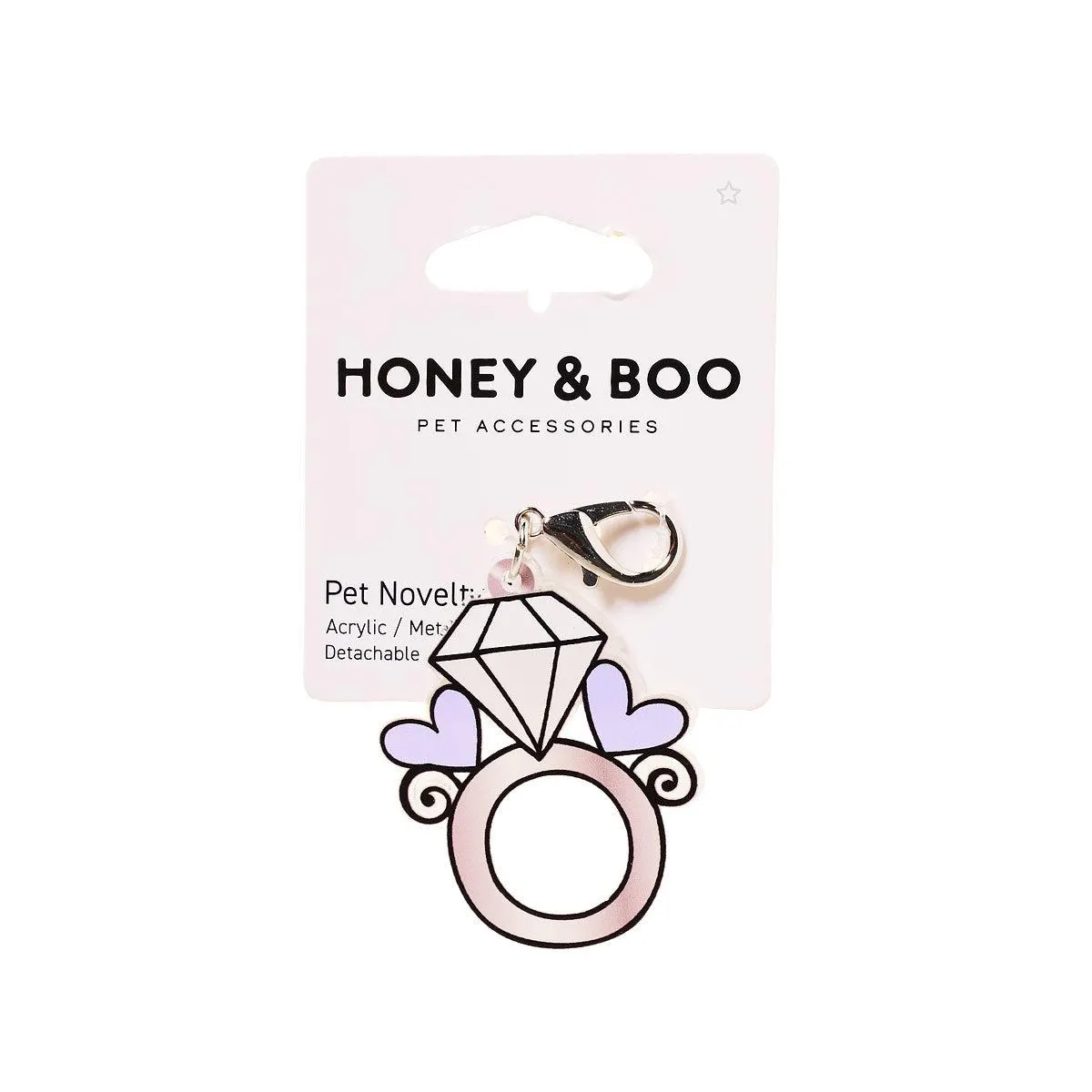 Honey & Boo Pet Tag Diamond Blue