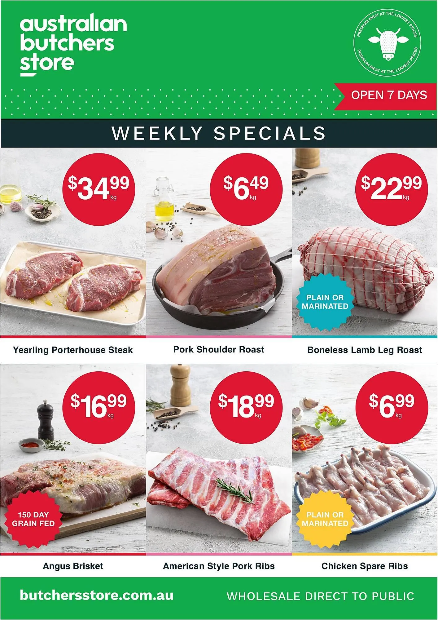 Australian Butchers Store catalogue - Catalogue valid from 29 September to 5 October 2025 - page 1