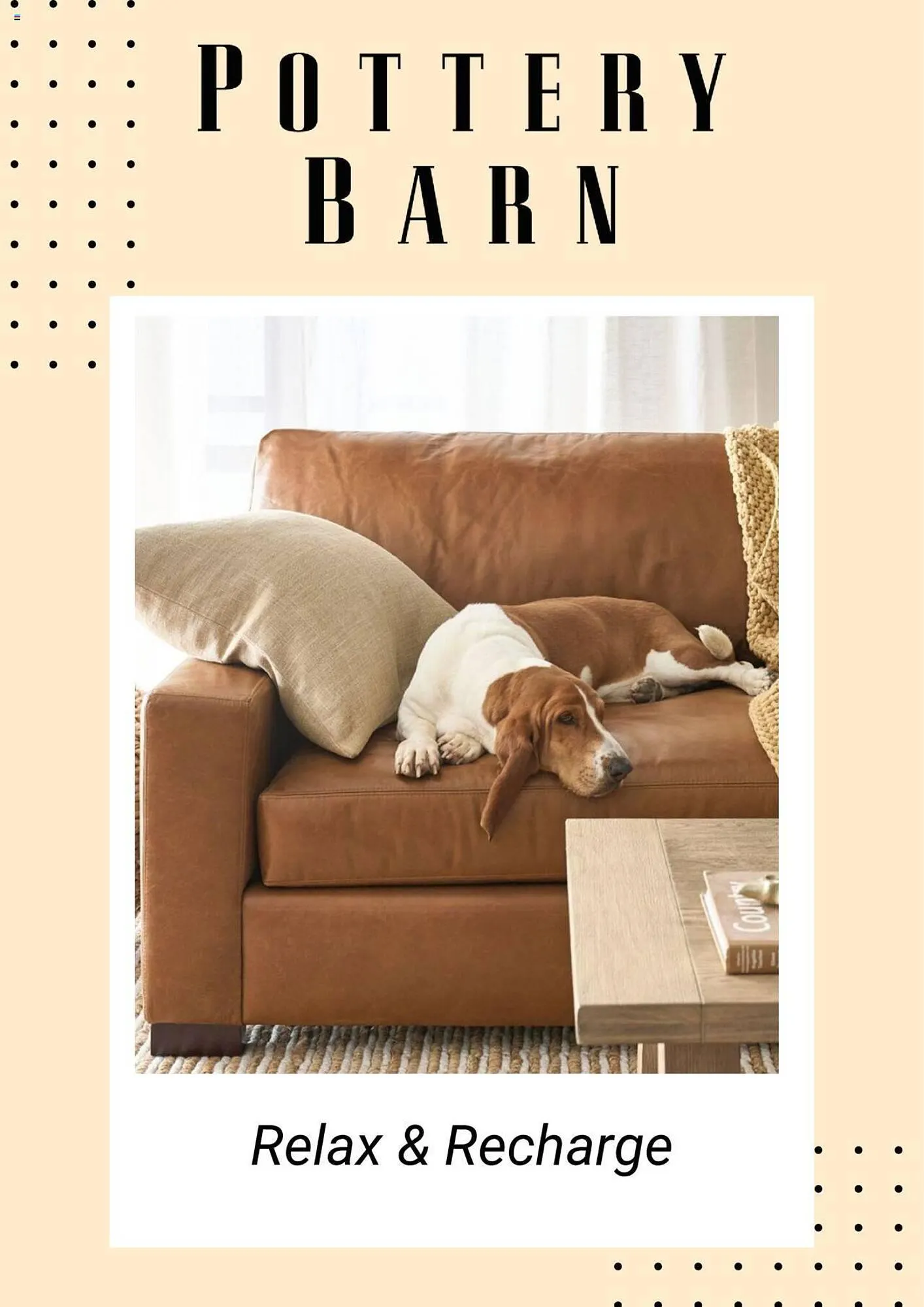Pottery Barn catalogue - 1