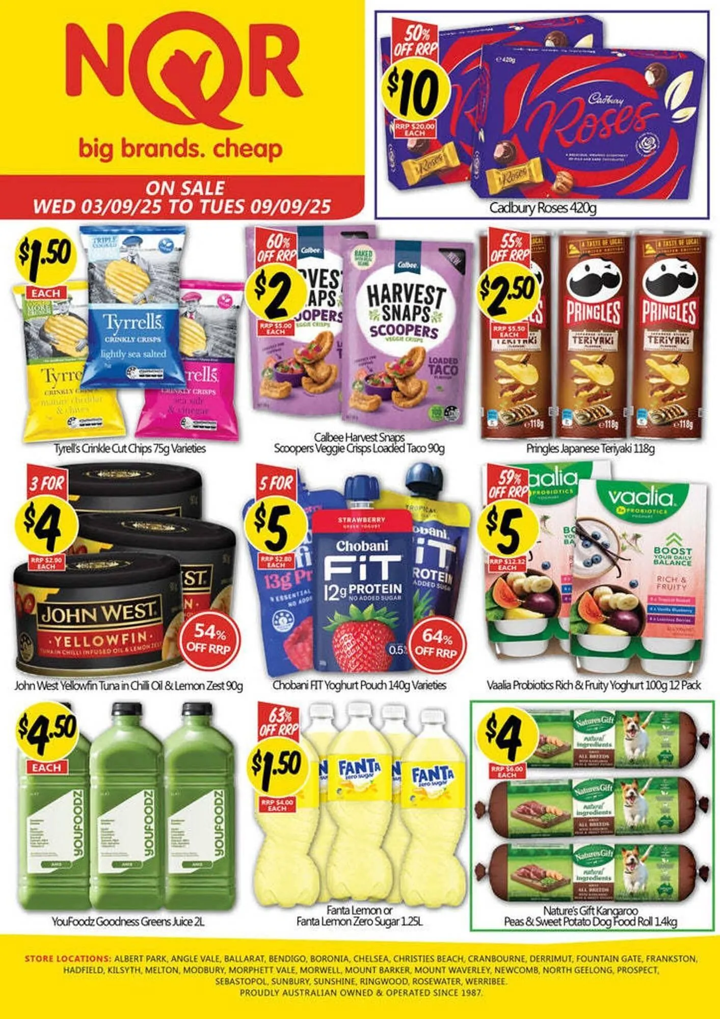 NQR catalogue - Catalogue valid from 3 September to 9 September 2025 - page 1
