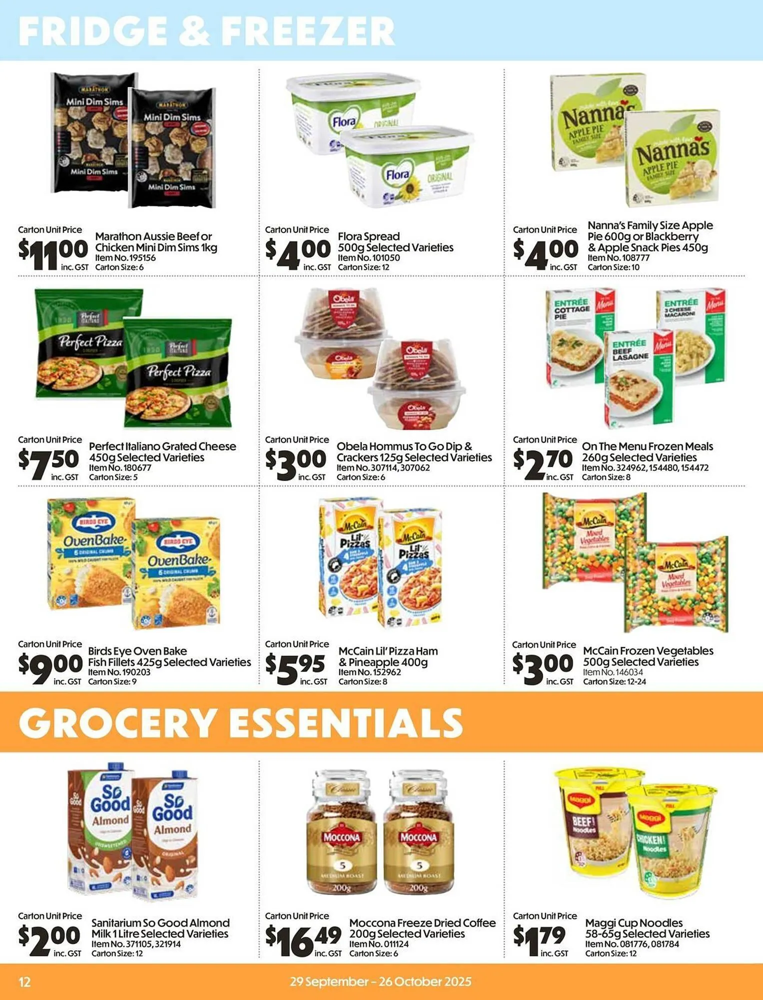 Campbells Wholesale catalogue - Catalogue valid from 29 September to 26 October 2025 - page 12